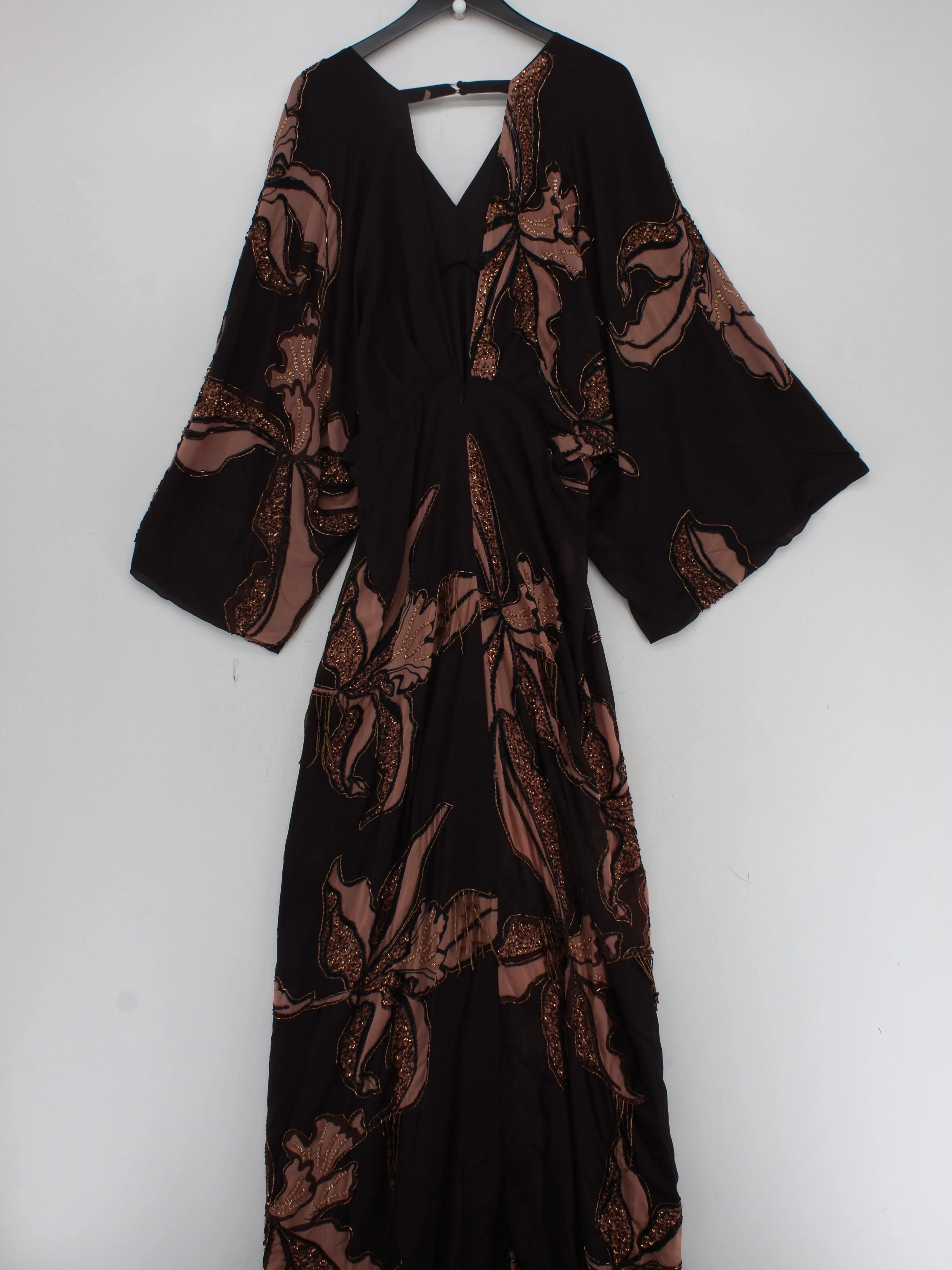 Karen Millen Maxi Dress in Black RRP £399 - Image 2