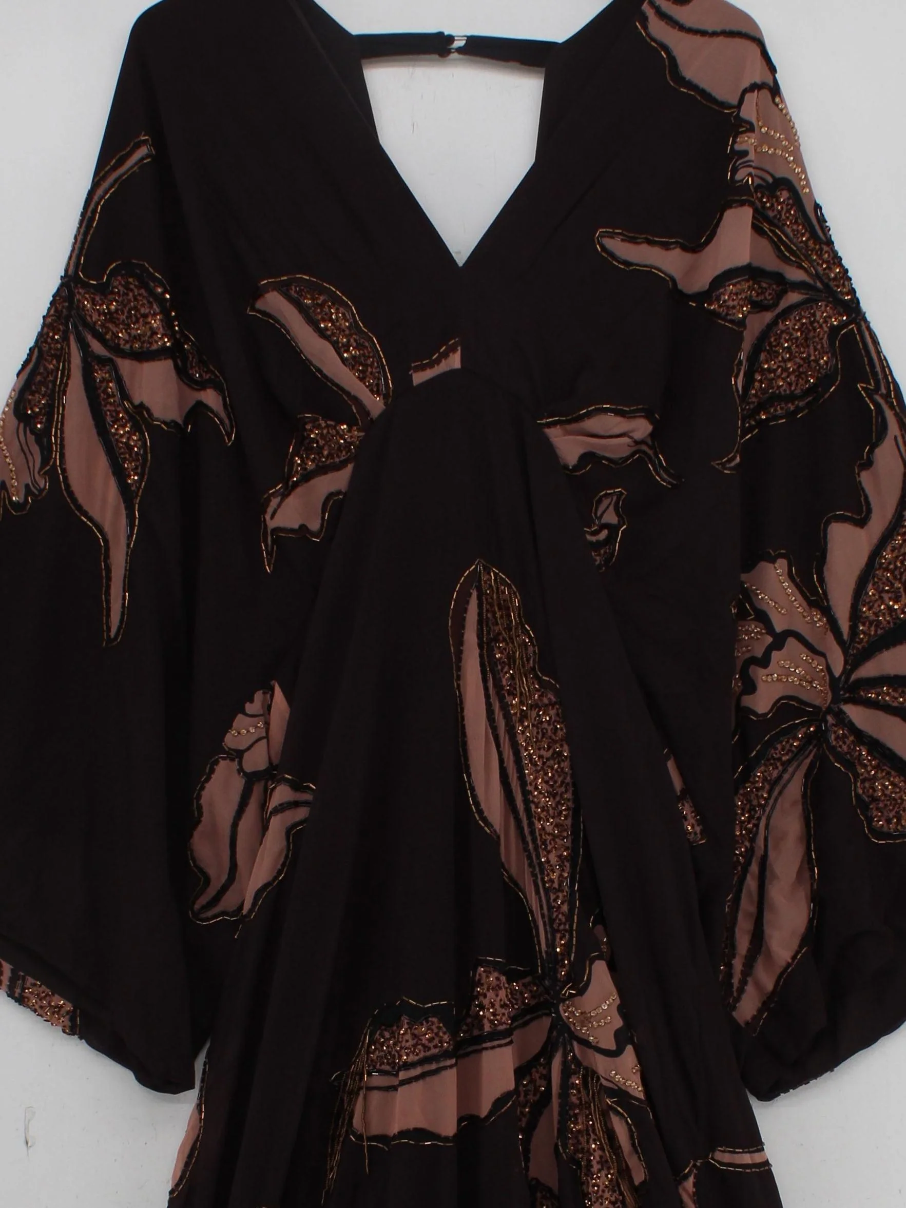 Karen Millen Maxi Dress in Black RRP £399 - Image 3