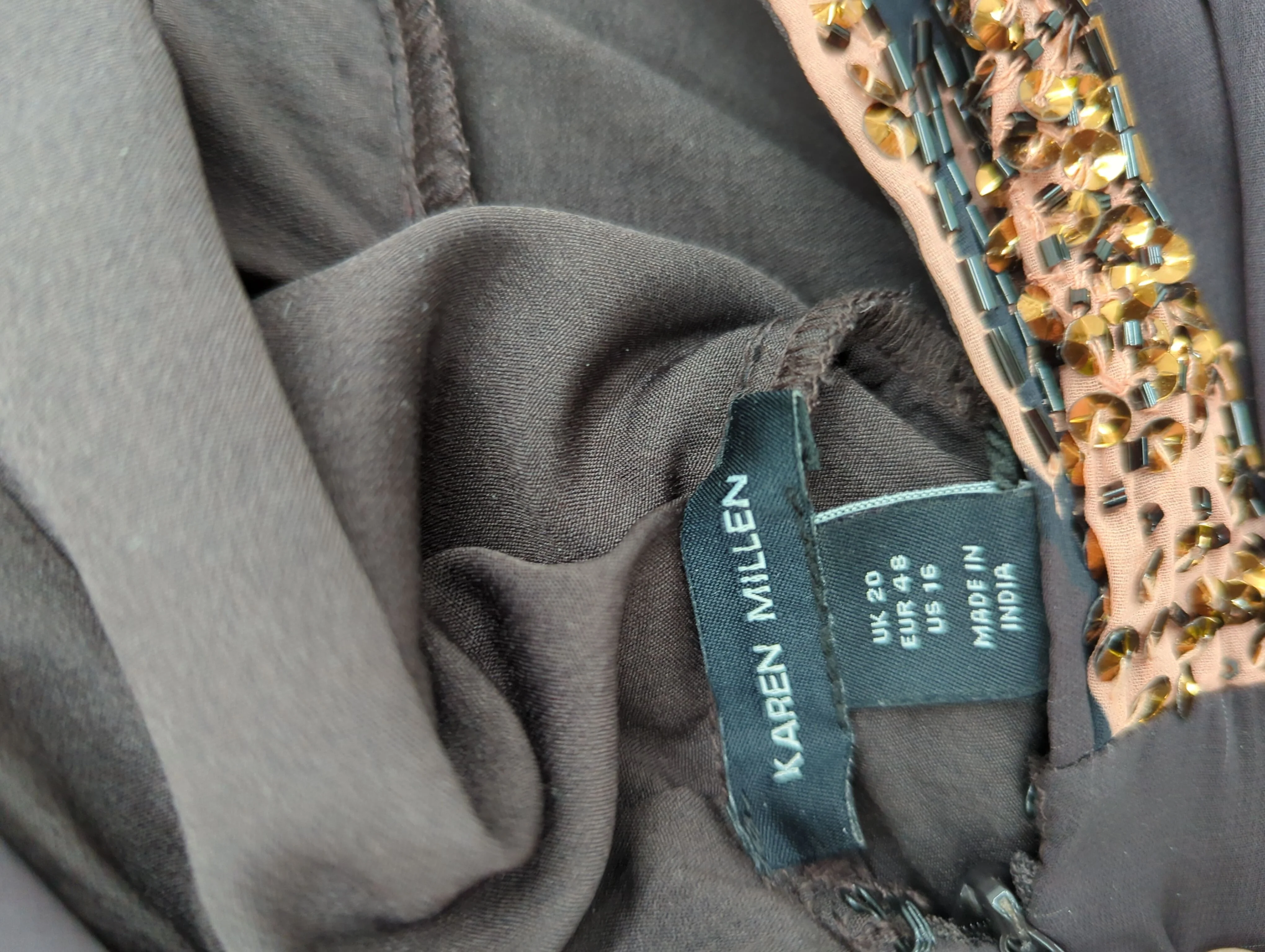 Karen Millen Maxi Dress in Black RRP £399 - Image 6
