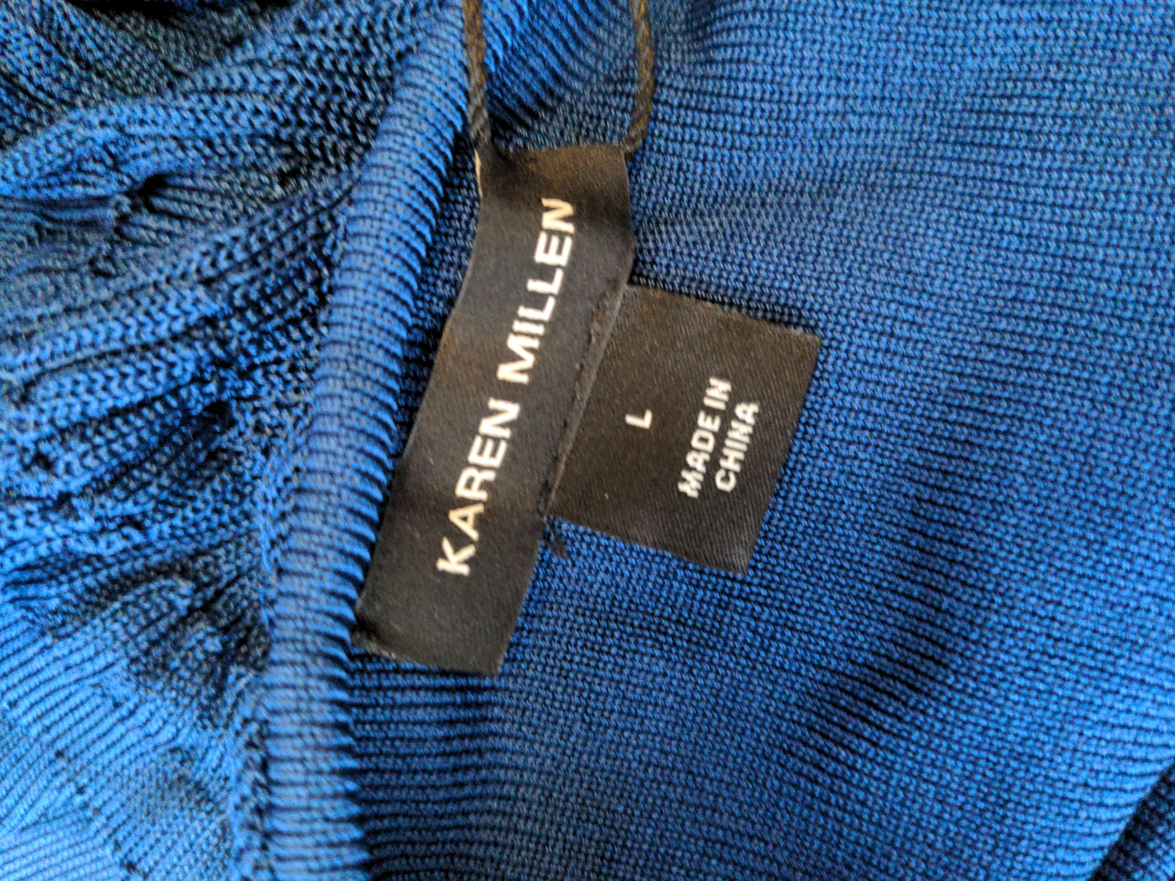 Karen Millen Maxi Dress L in Blue RRP £149 - Image 6