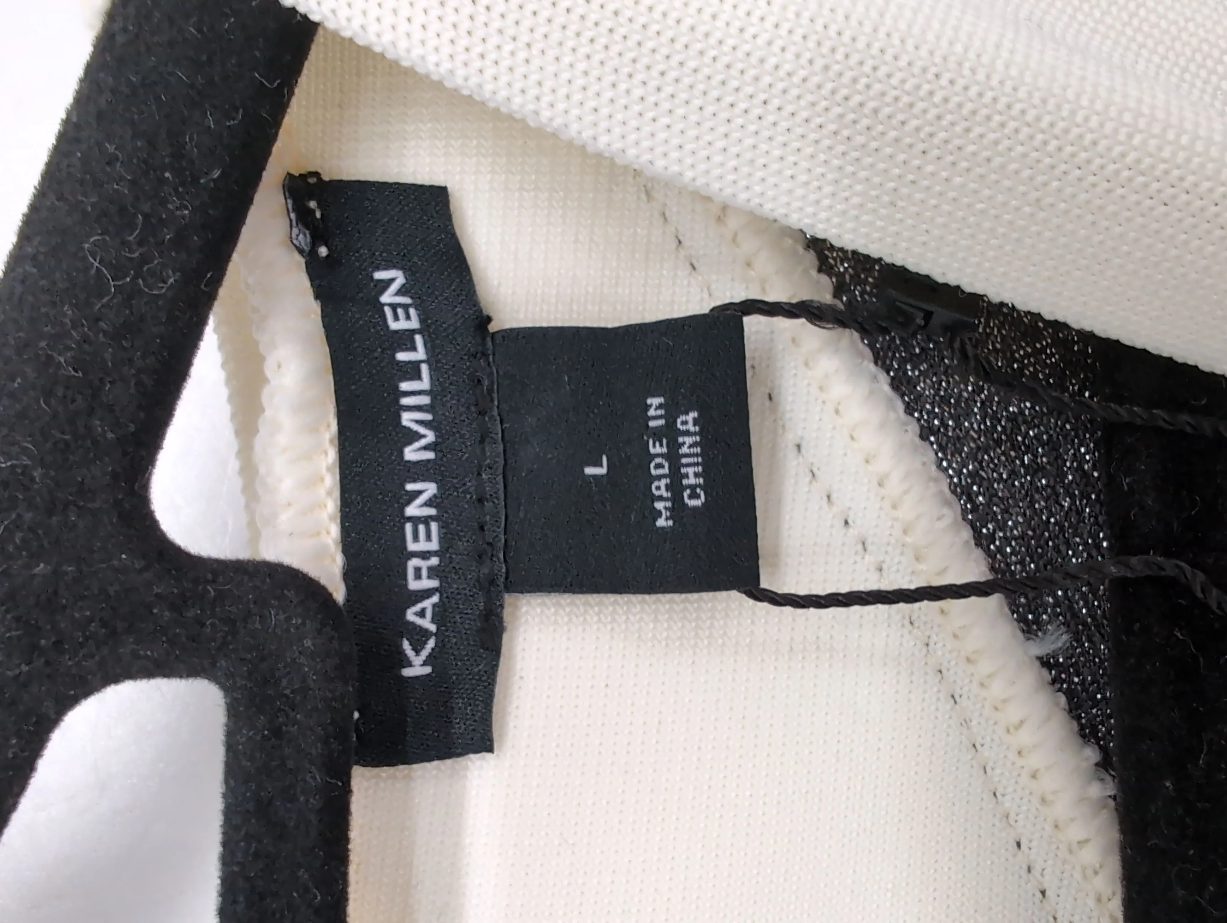 Karen Millen Maxi Dress L in Cream RRP £99 - Image 5