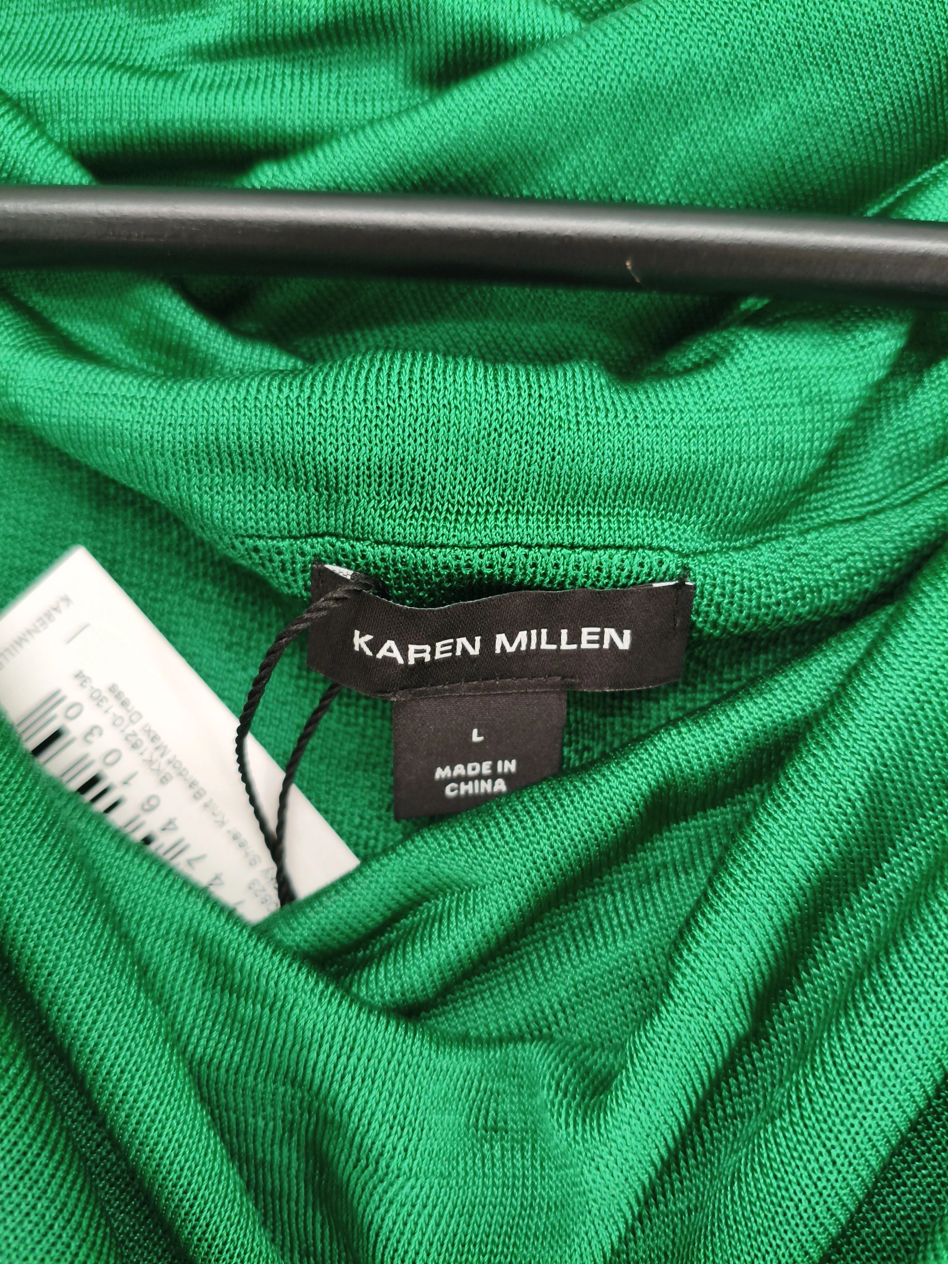 Karen Millen Maxi Dress L in Green RRP £139 - Image 5