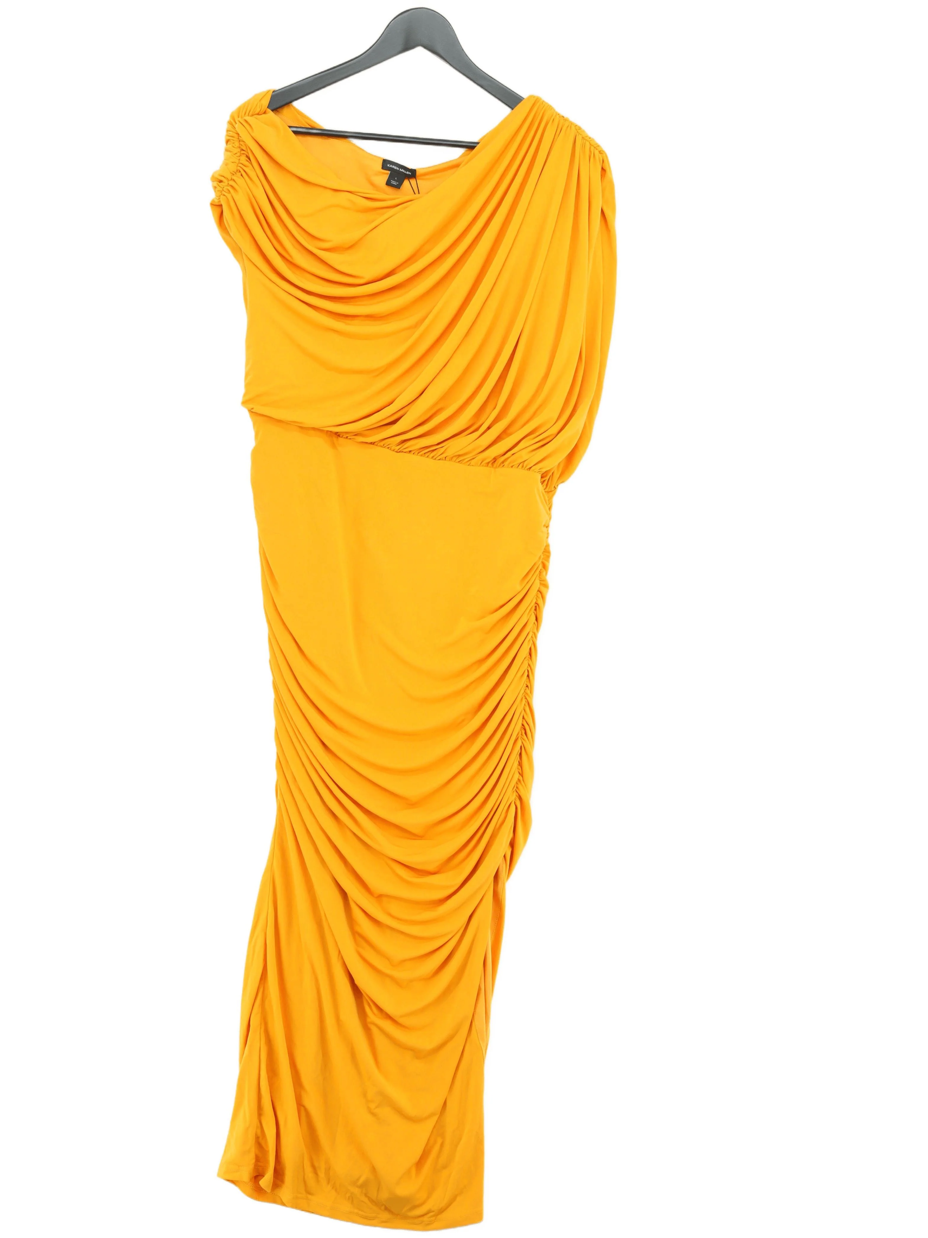Karen Millen Maxi Dress L in Orange RRP £89
