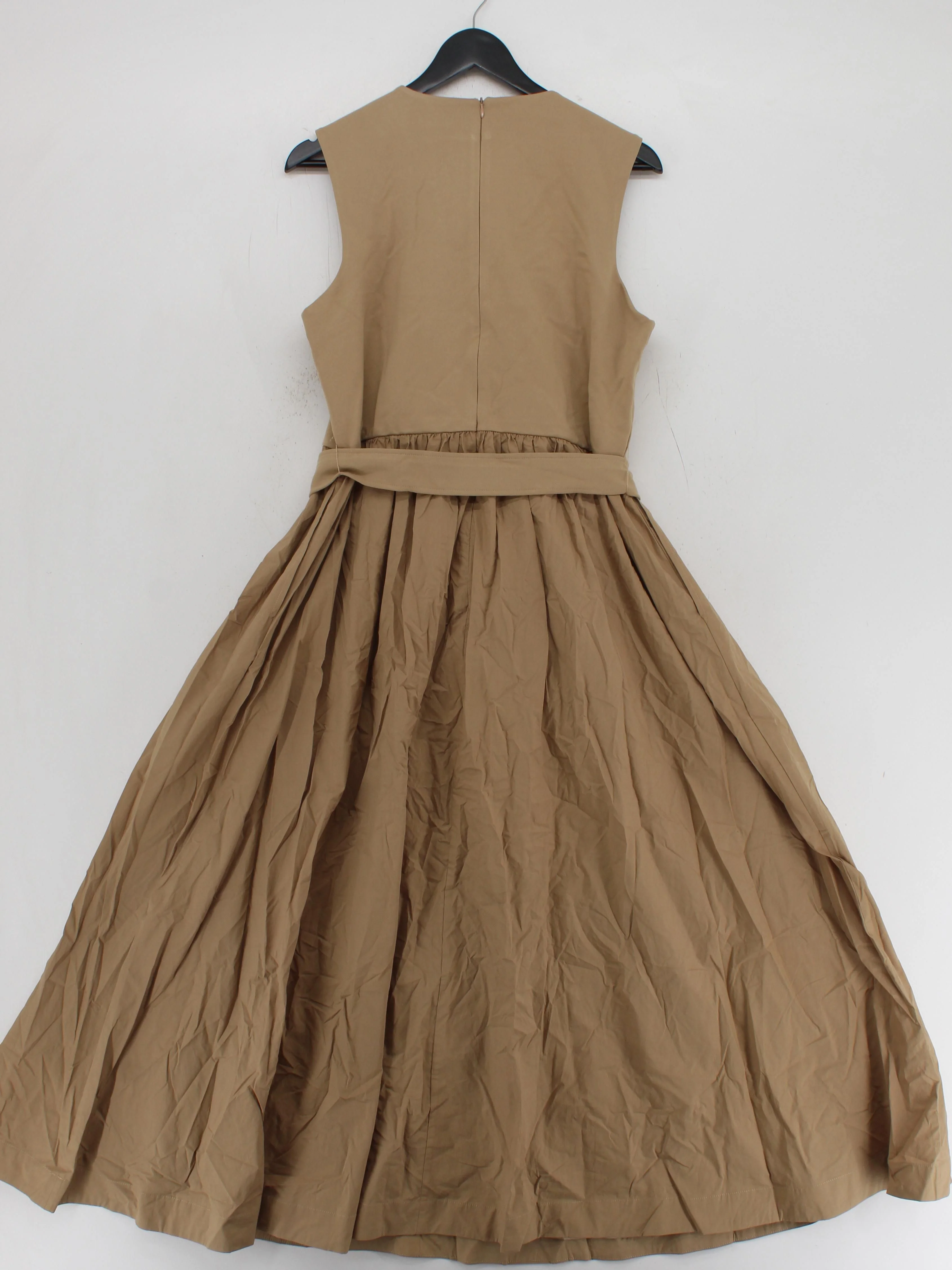 Karen Millen Maxi Dress L in Tan RRP £119 - Image 2