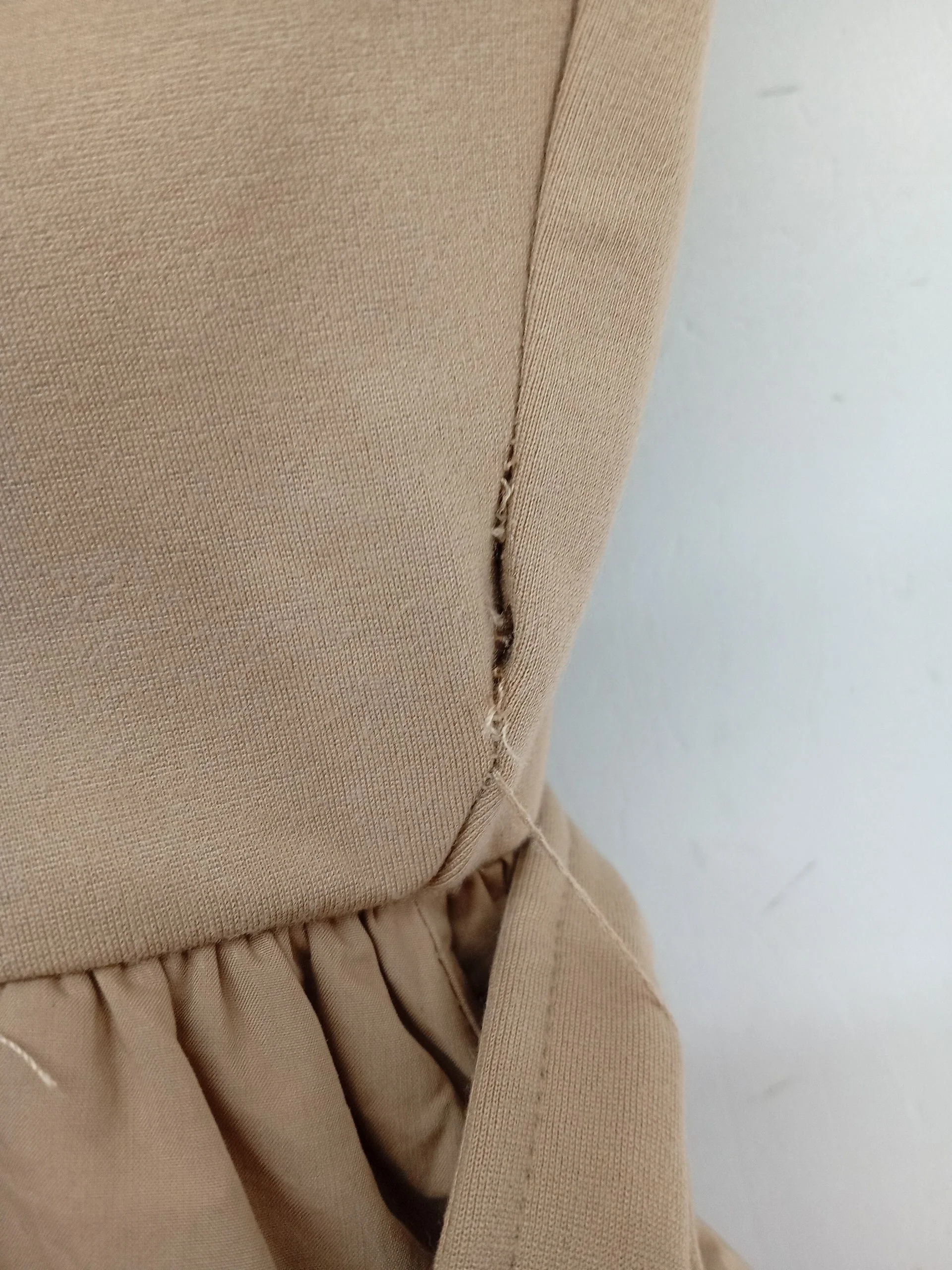 Karen Millen Maxi Dress L in Tan RRP £119 - Image 5
