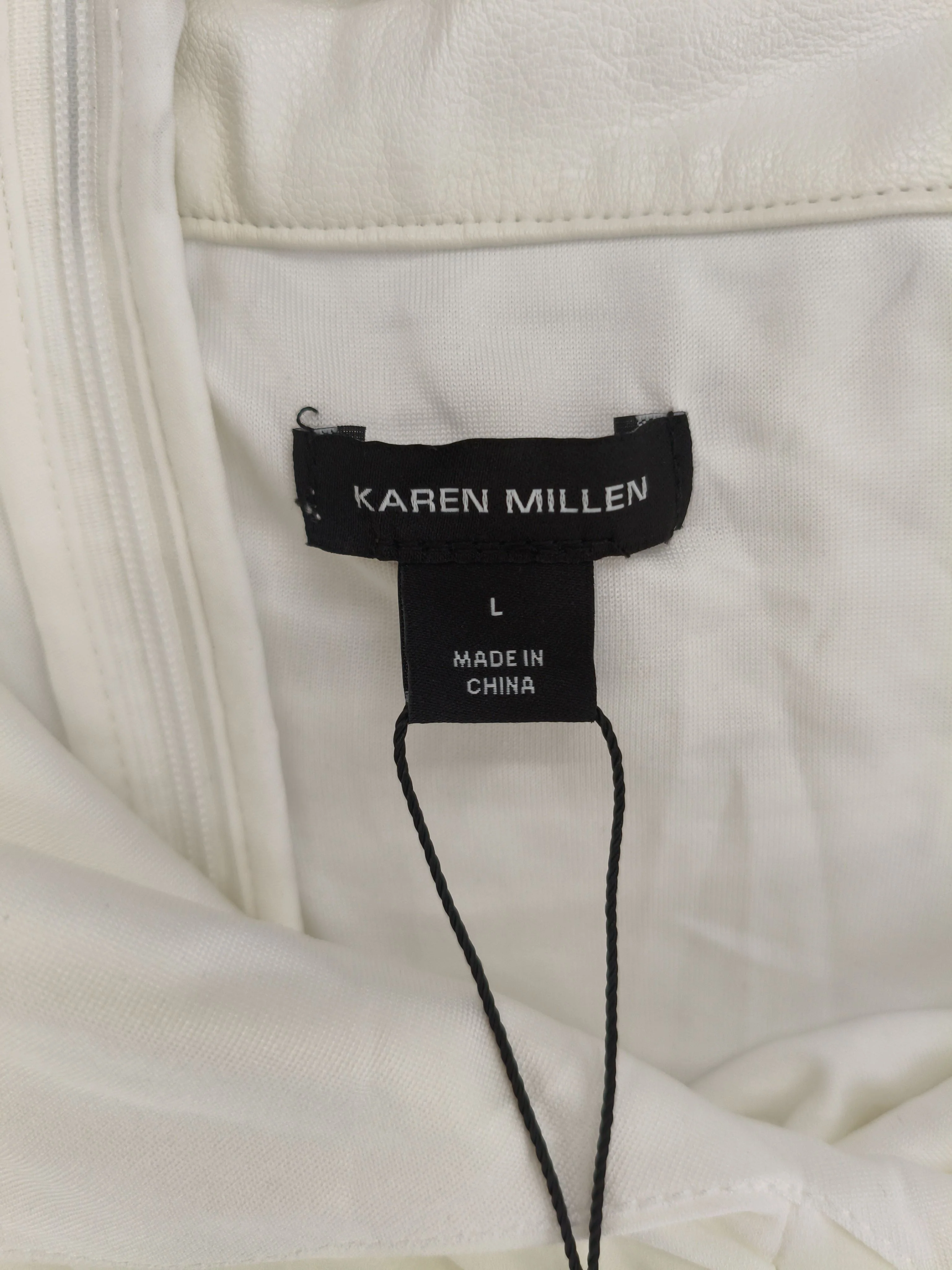Karen Millen Maxi Dress L in White RRP £75 - Image 7