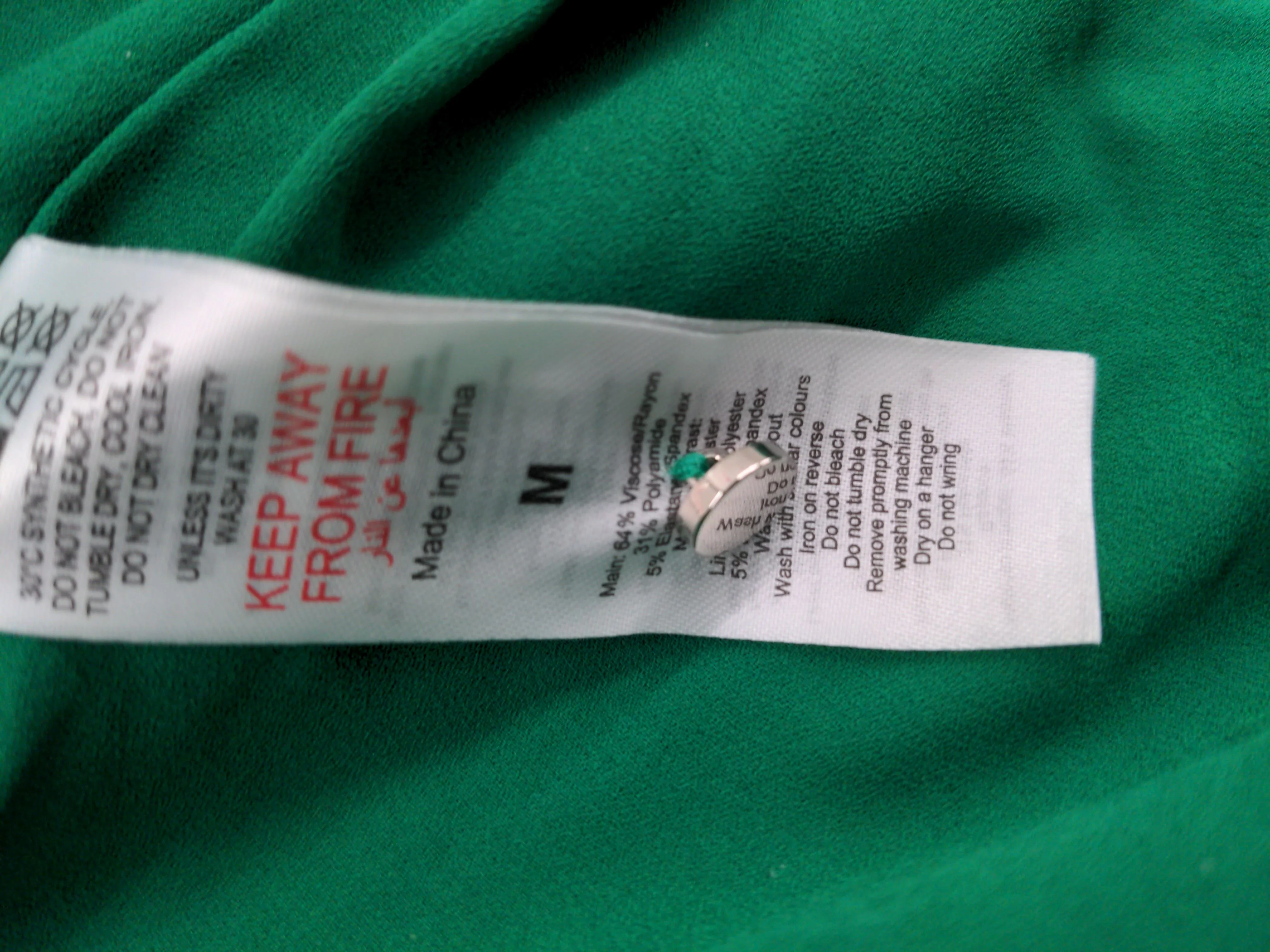 Karen Millen Maxi Dress M in Green RRP £129 - Image 7