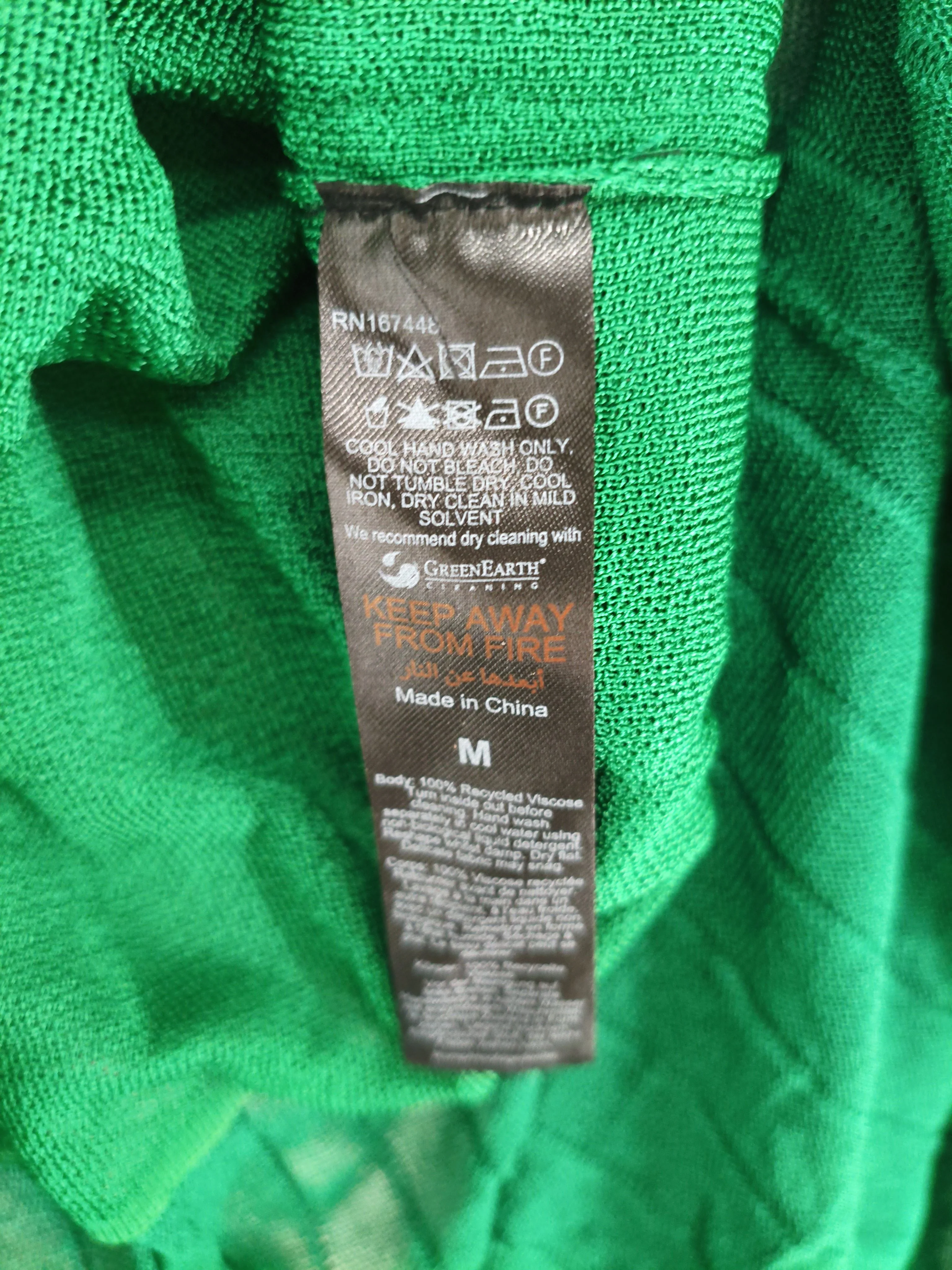 Karen Millen Maxi Dress M in Green RRP £139 - Image 8