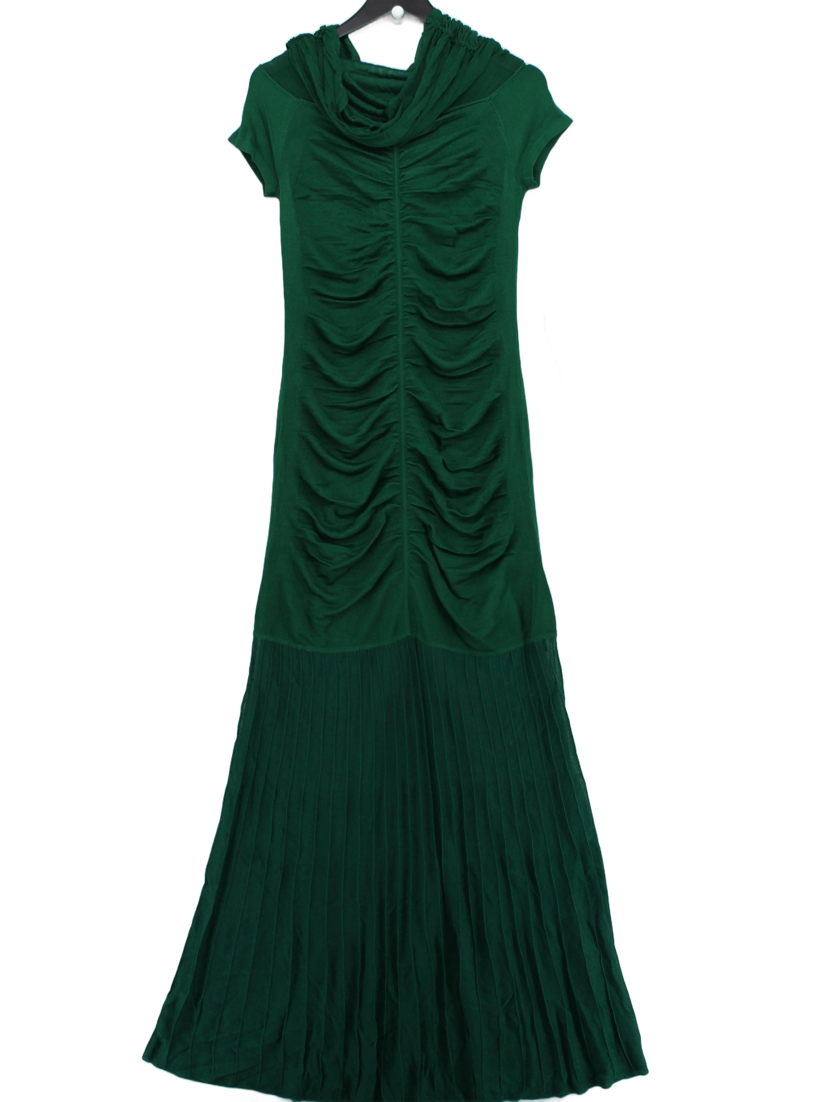 Karen Millen Maxi Dress M in Green RRP £139