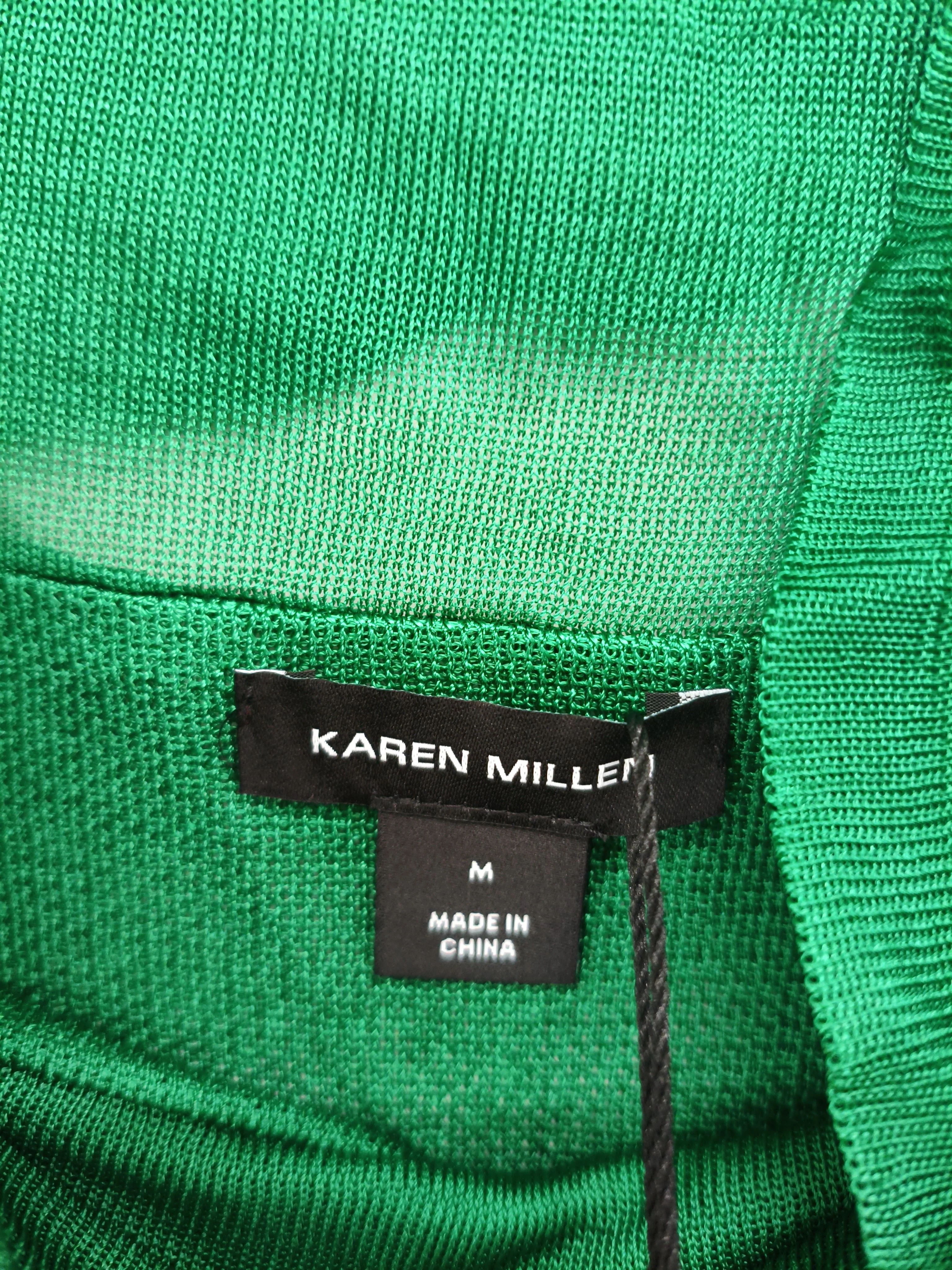Karen Millen Maxi Dress M in Green RRP £139 - Image 6