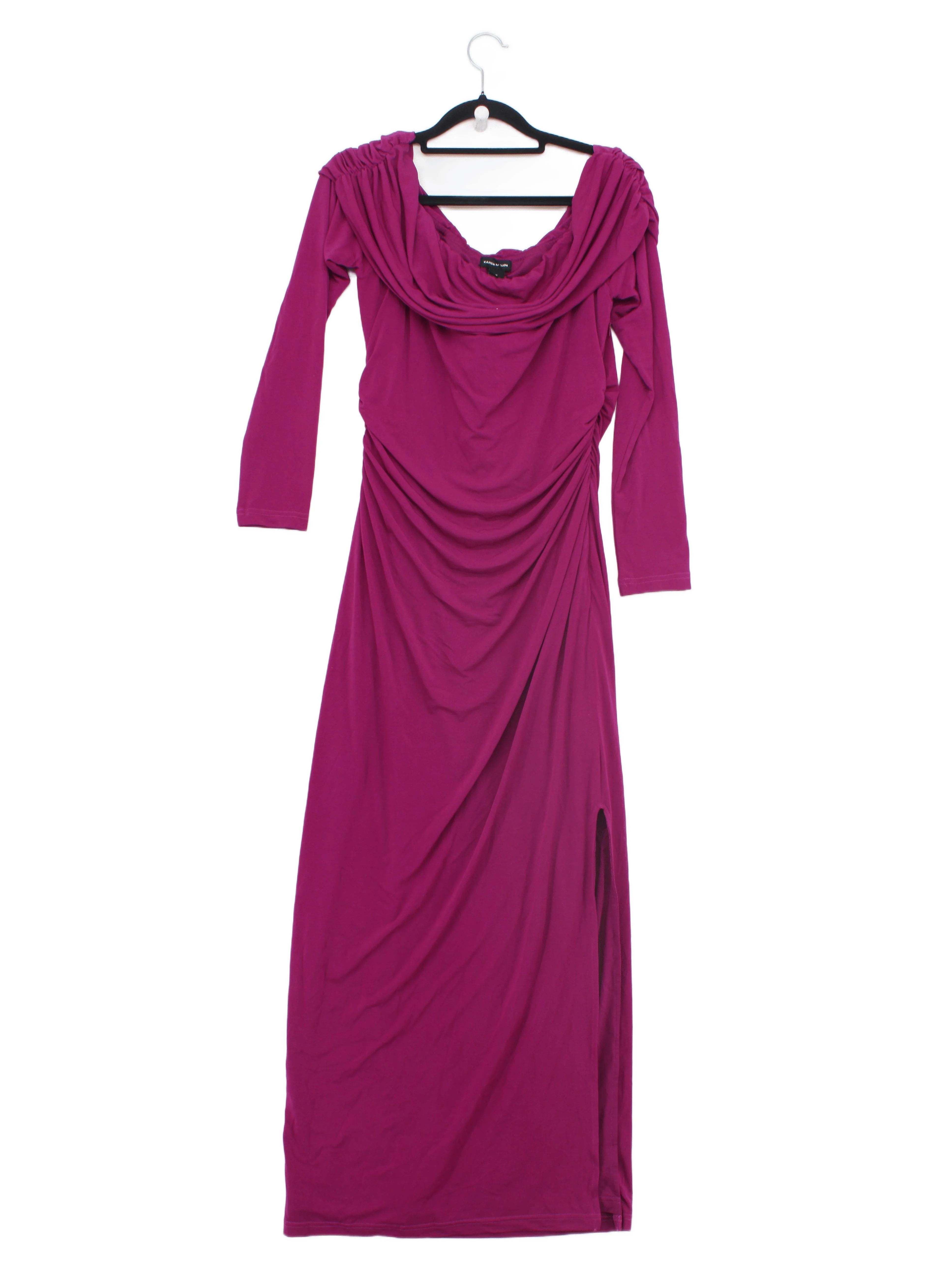 Karen Millen Maxi Dress M in Purple RRP £99