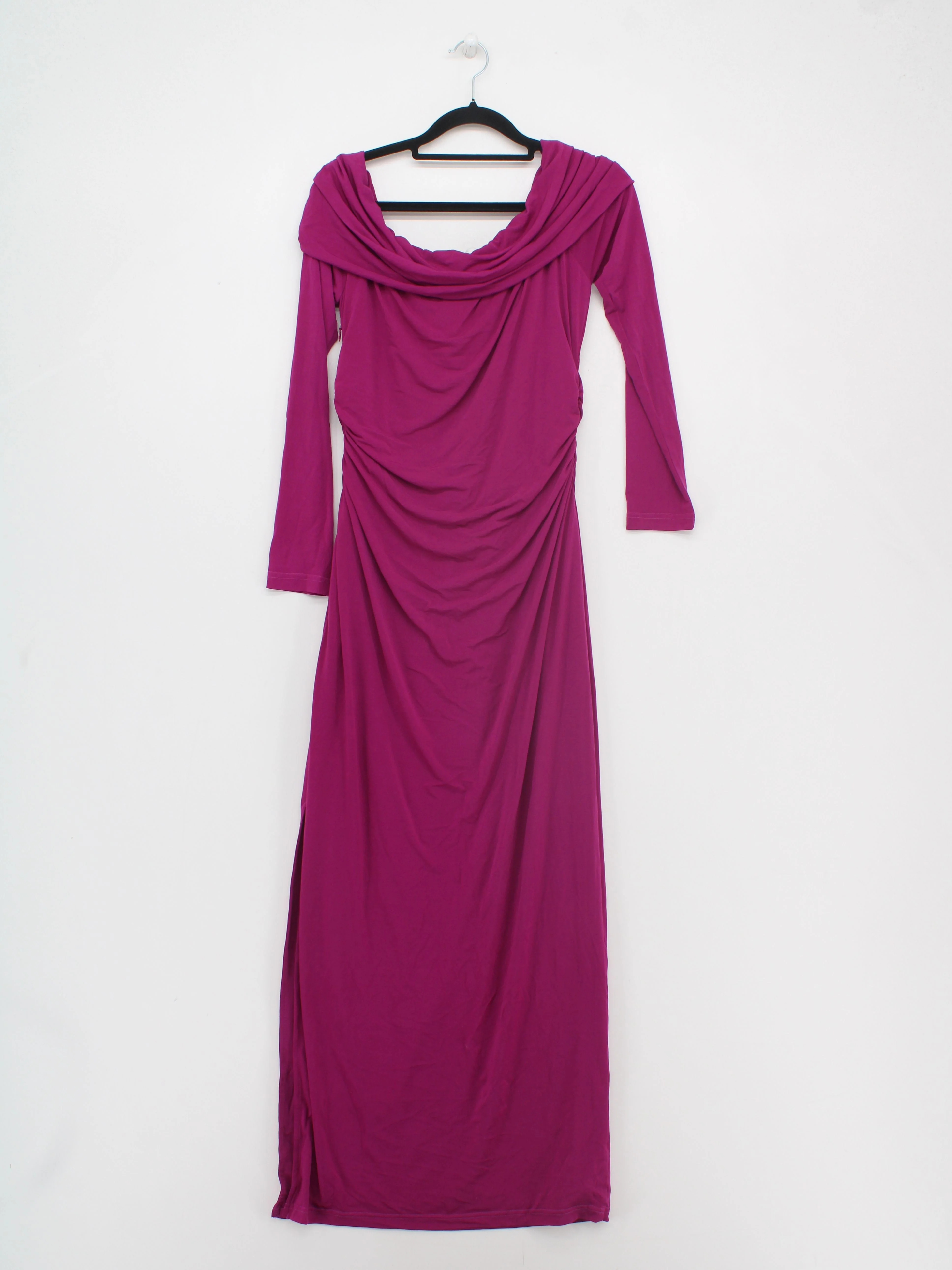 Karen Millen Maxi Dress M in Purple RRP £99 - Image 2