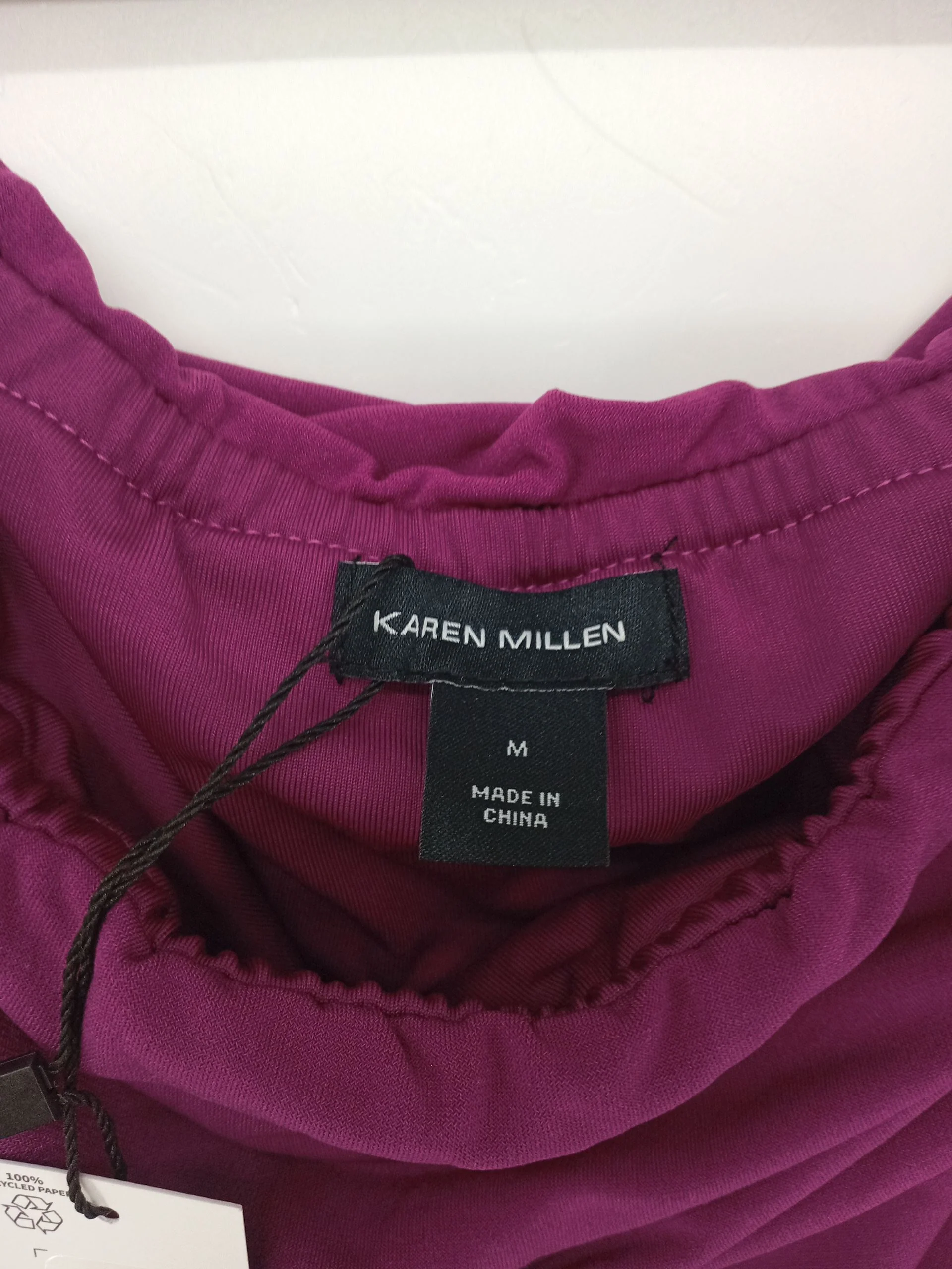 Karen Millen Maxi Dress M in Purple RRP £99 - Image 6