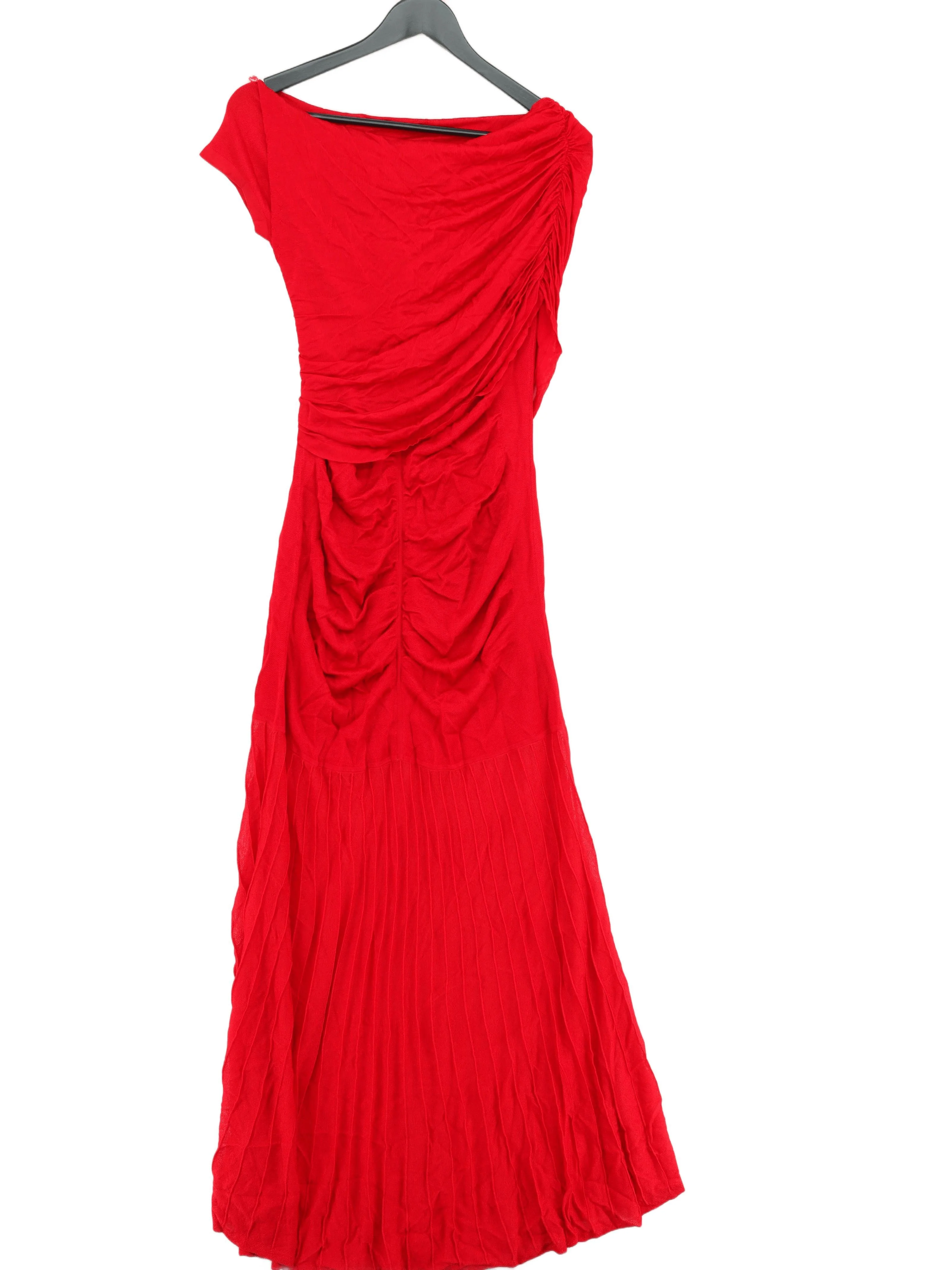Karen Millen Maxi Dress M in Red RRP £139