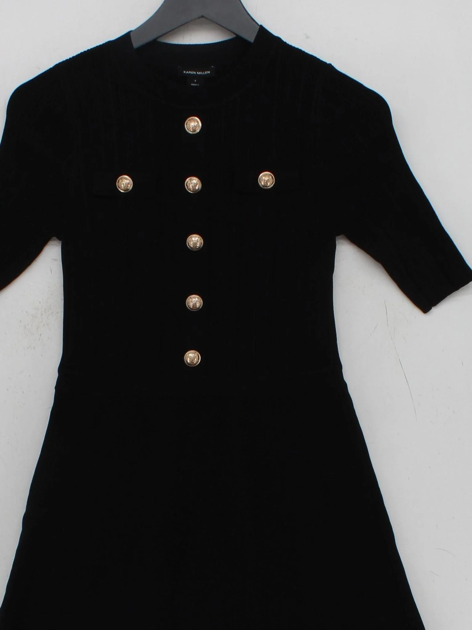 Karen Millen Maxi Dress S in Black RRP £119 - Image 3