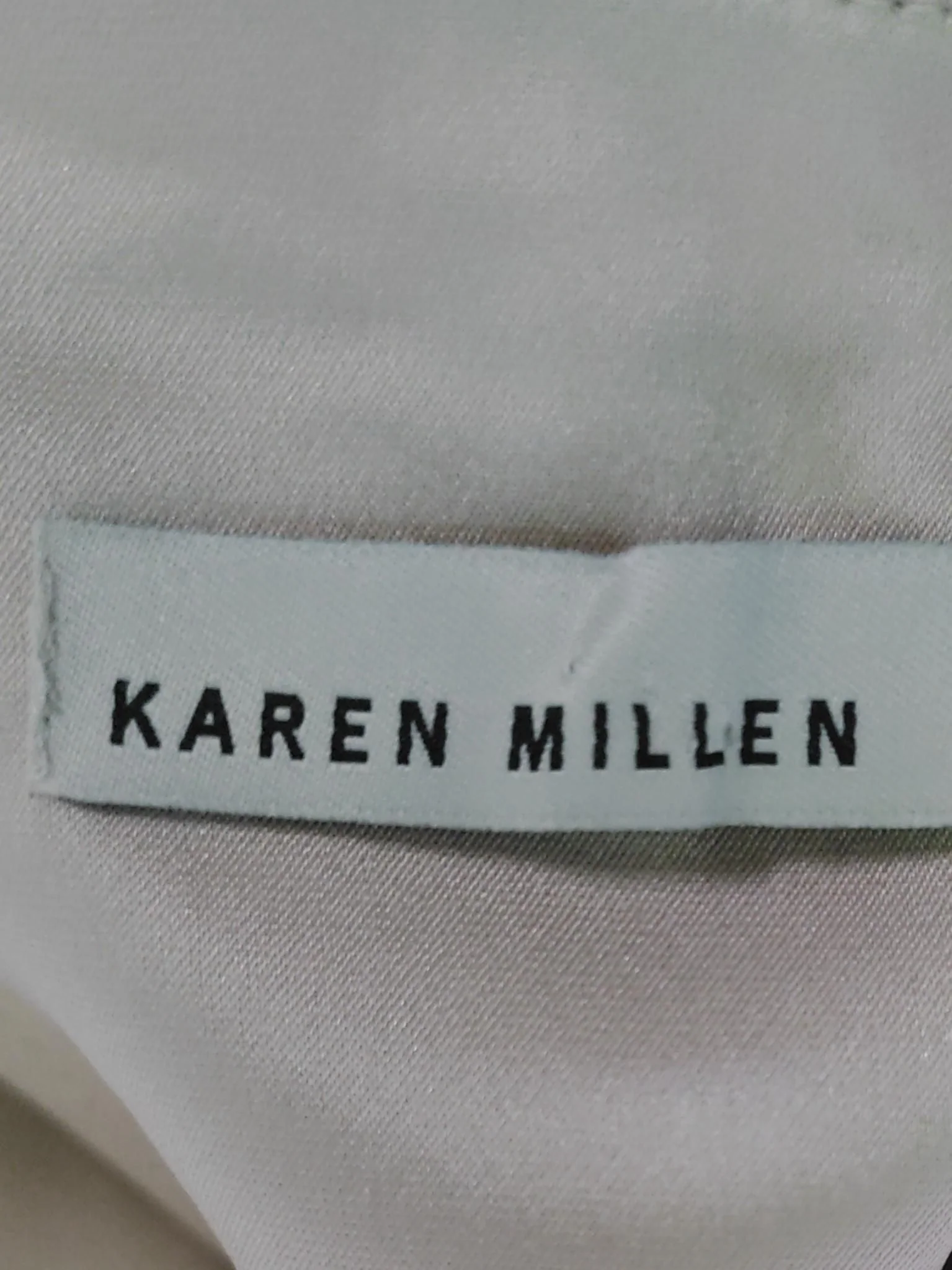 Karen Millen Maxi Dress S in Cream - Image 5