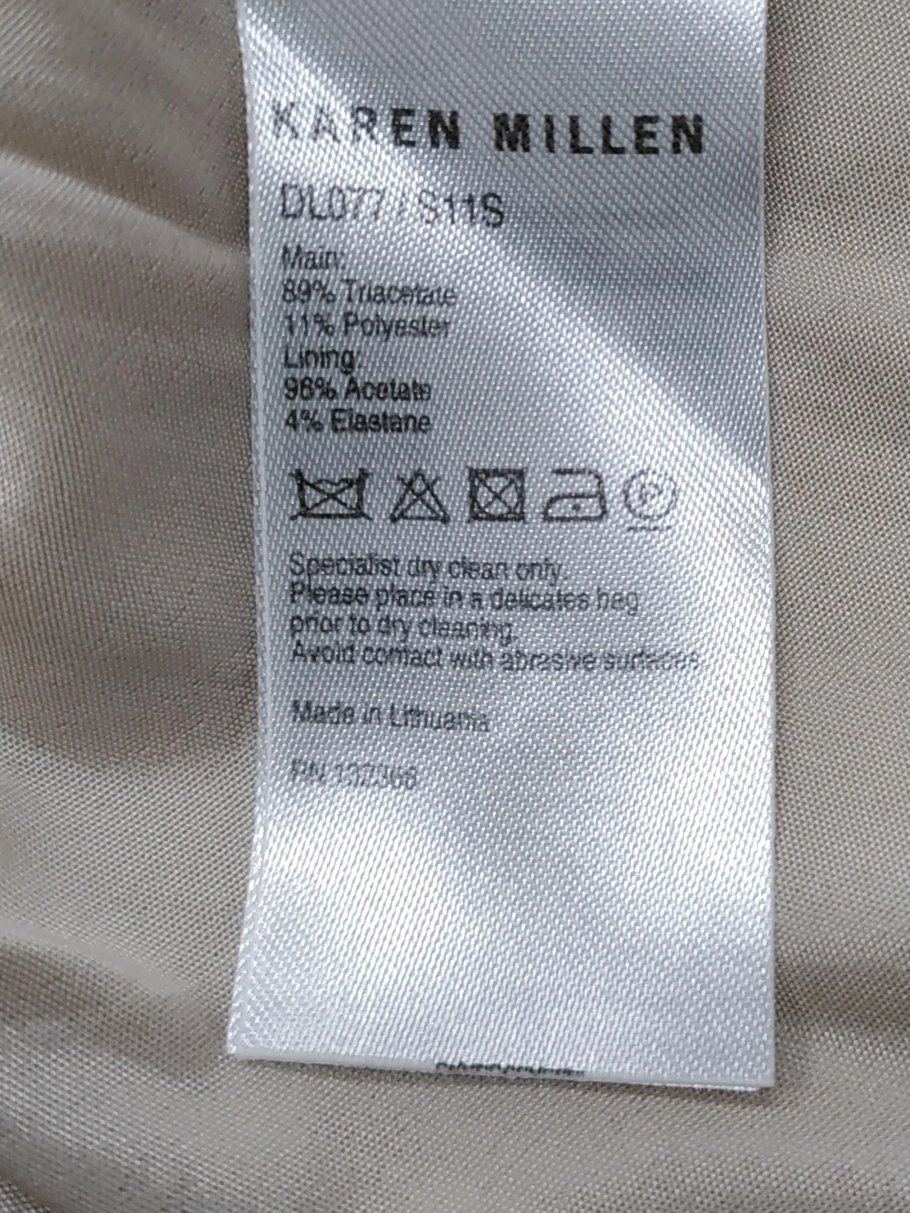 Karen Millen Maxi Dress S in Cream - Image 6