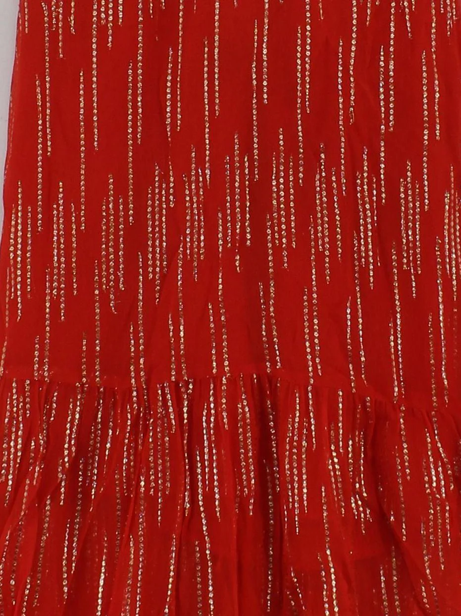 Karen Millen Maxi Dress S in Red RRP £75 - Image 3