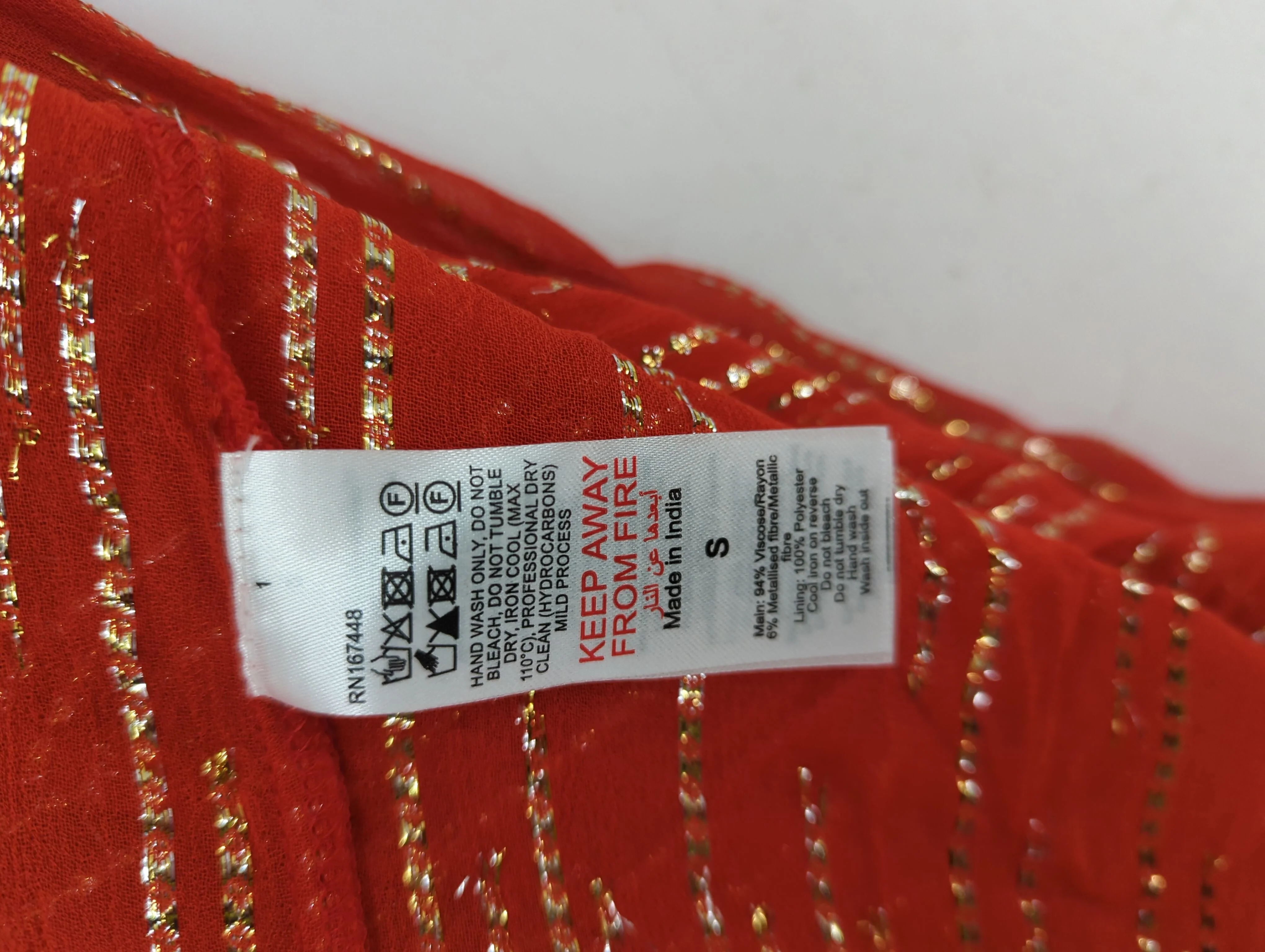 Karen Millen Maxi Dress S in Red RRP £75 - Image 7