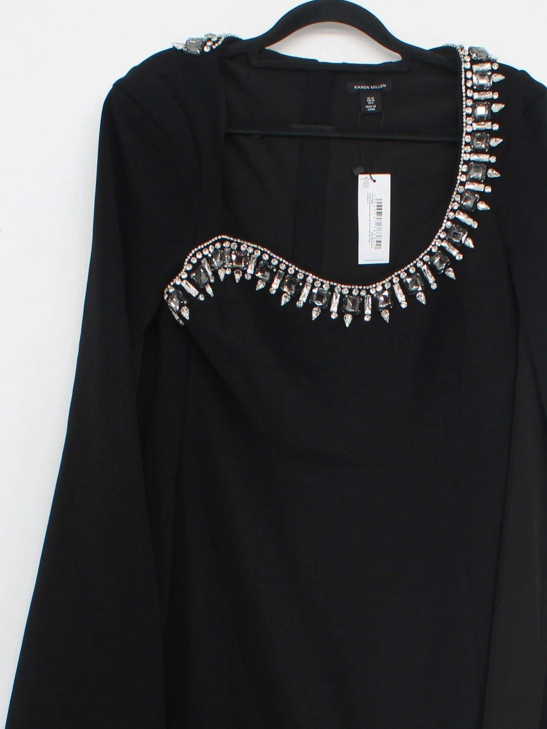 Karen Millen Maxi Dress UK10 in Black RRP £299 - Image 3