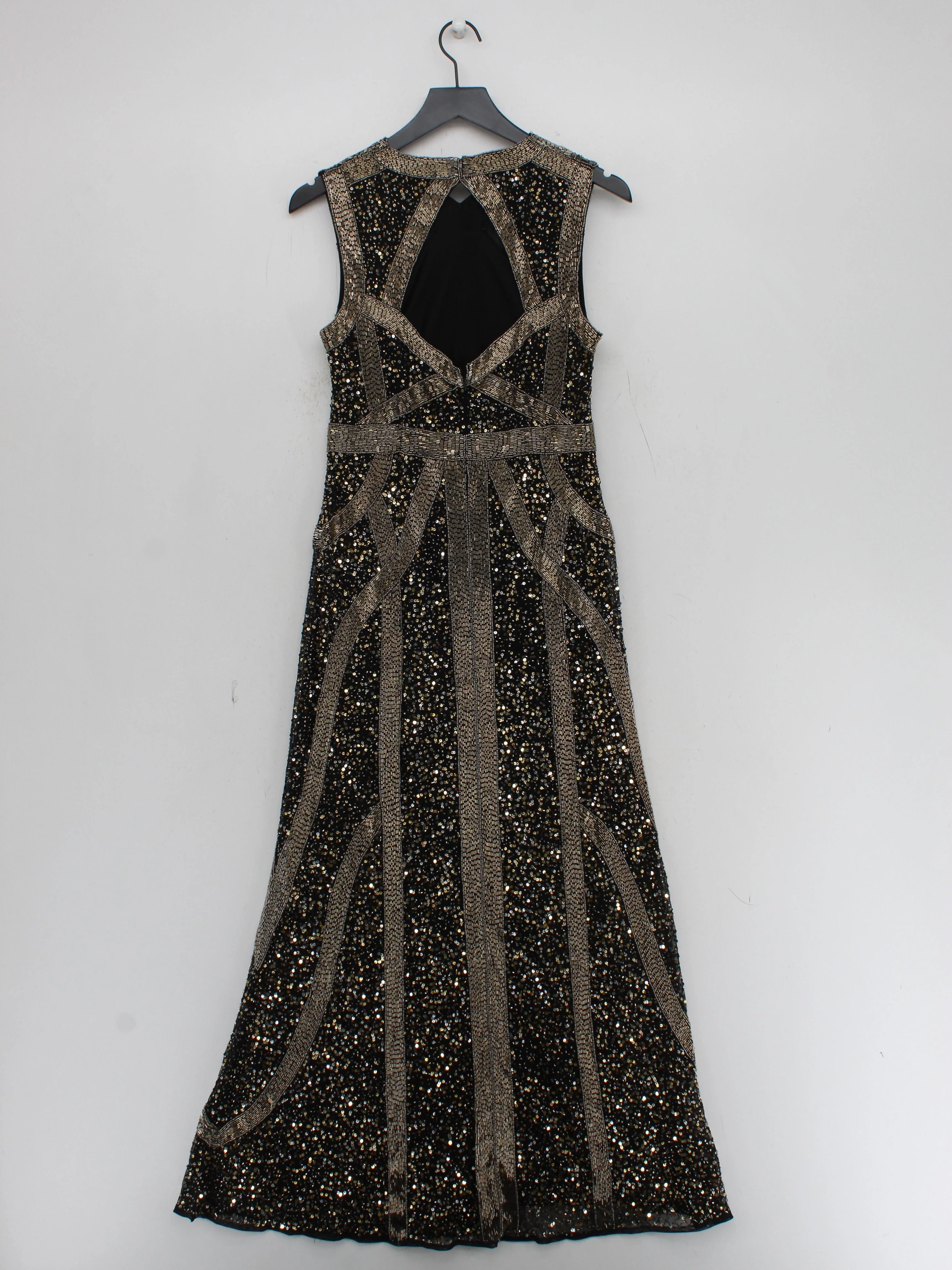 Karen Millen Maxi Dress UK10 in Black RRP £379 - Image 2