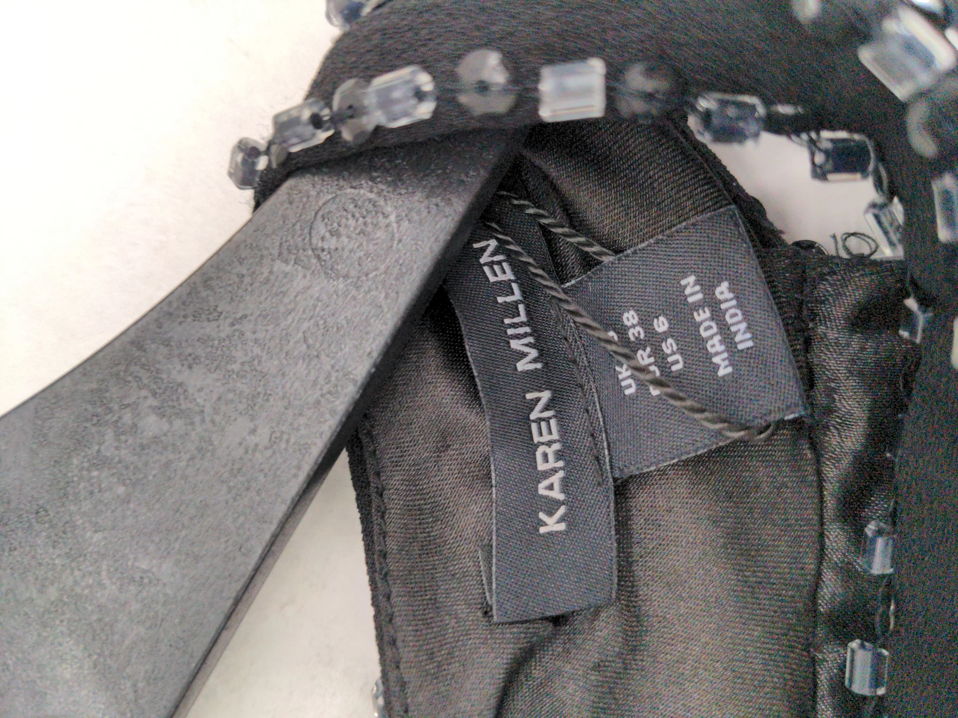 Karen Millen Maxi Dress UK10 in Black RRP £499 - Image 5