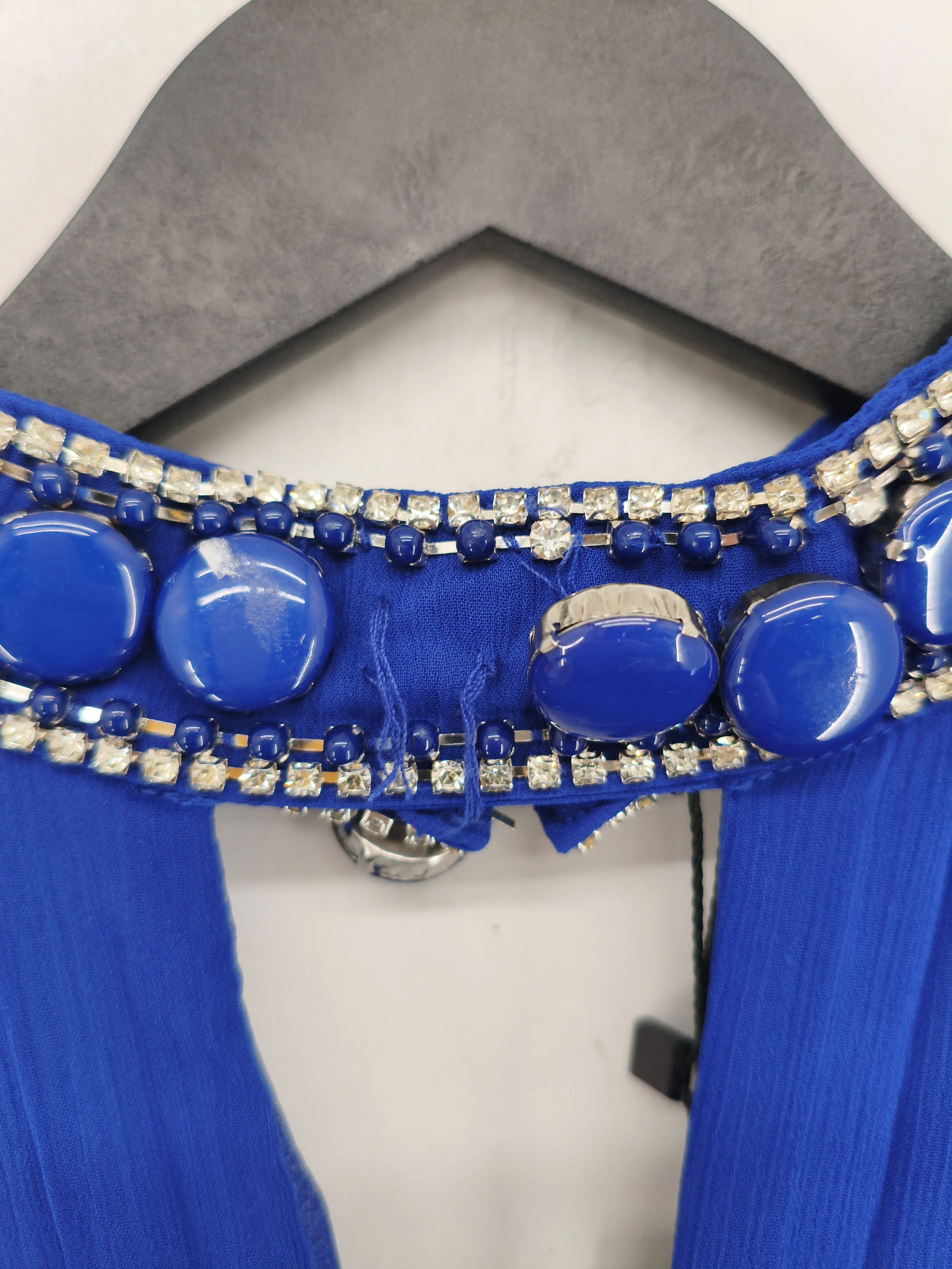 Karen Millen Maxi Dress UK10 in Blue RRP £239 - Image 5