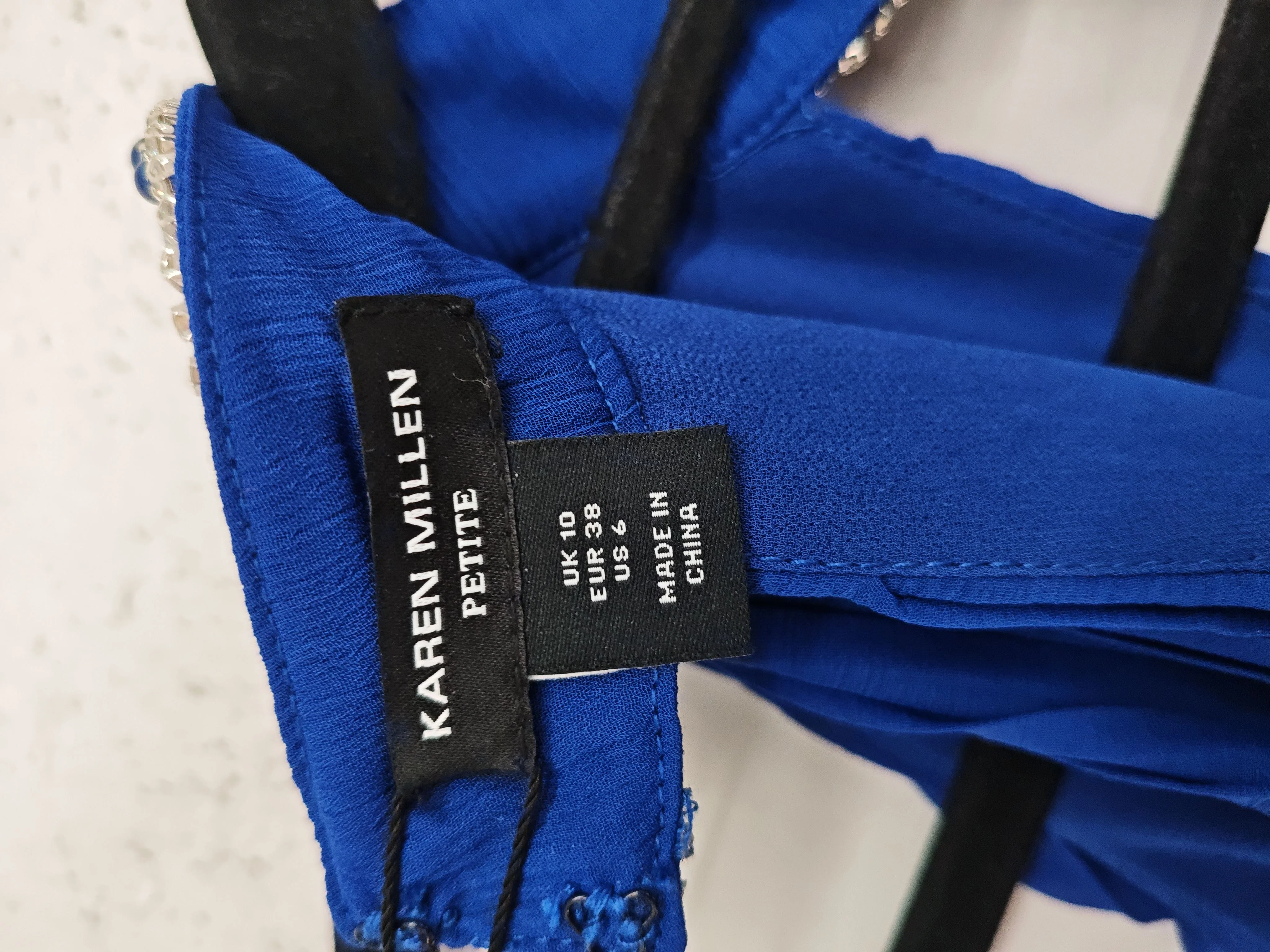 Karen Millen Maxi Dress UK10 in Blue RRP £239 - Image 6
