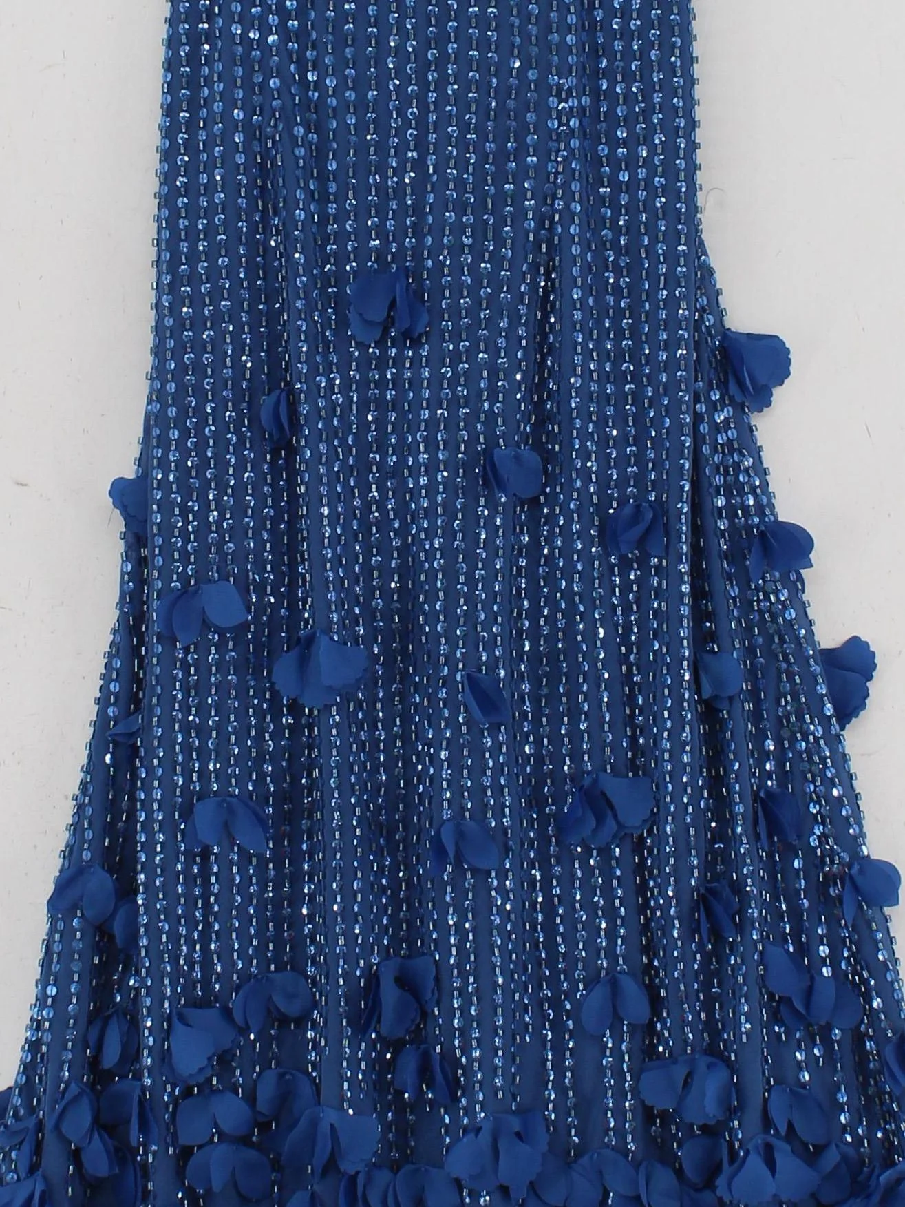 Karen Millen Maxi Dress UK10 in Blue RRP £389 - Image 3