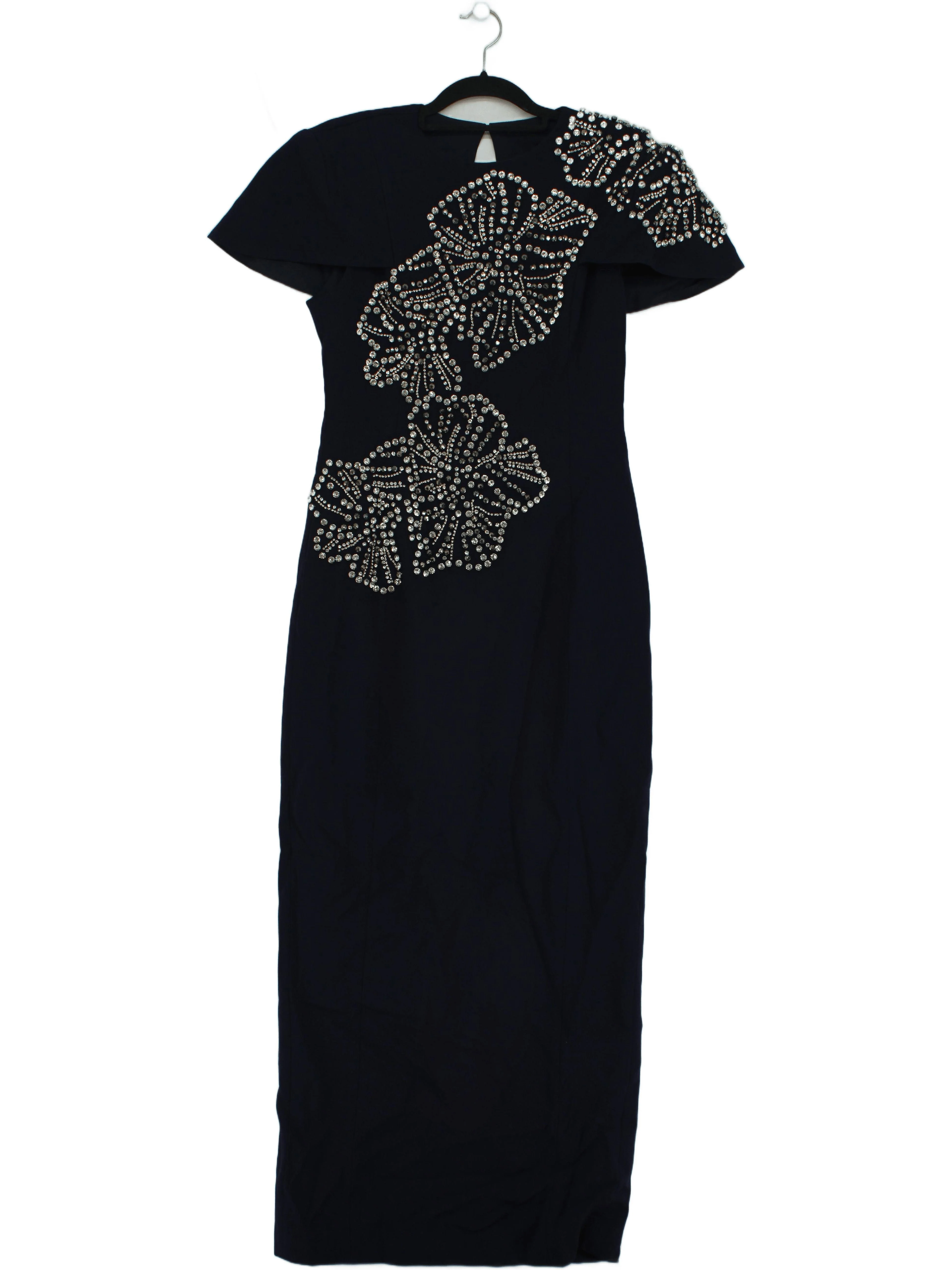 Karen Millen Maxi Dress UK10 in Blue RRP £499