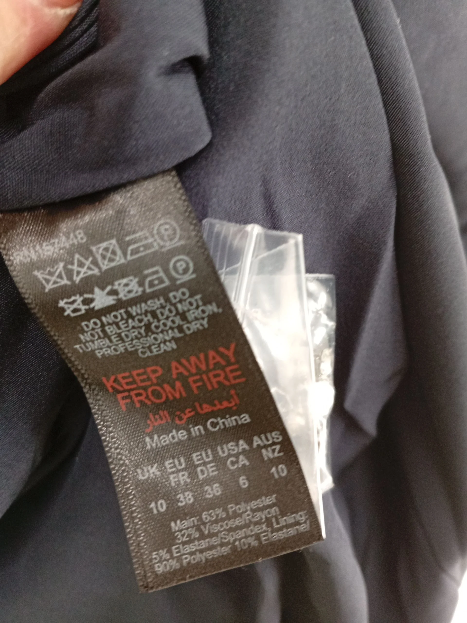 Karen Millen Maxi Dress UK10 in Blue RRP £499 - Image 7