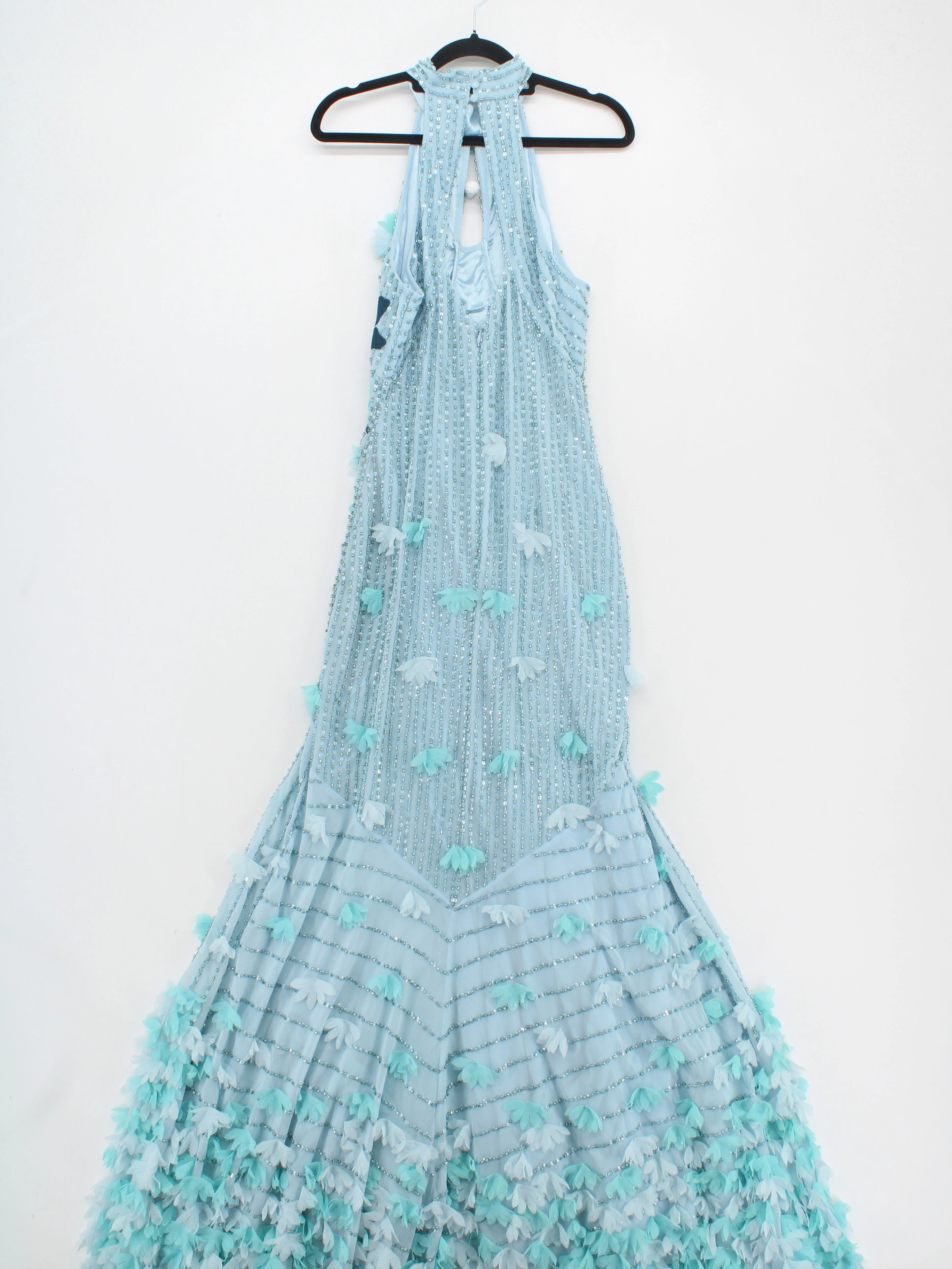 Karen Millen Maxi Dress UK10 in Blue RRP £549 - Image 2