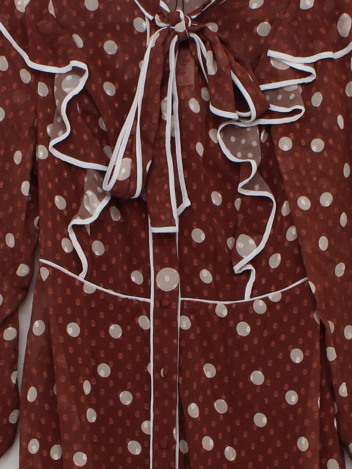 Karen Millen Maxi Dress UK10 in Brown RRP £139 - Image 3
