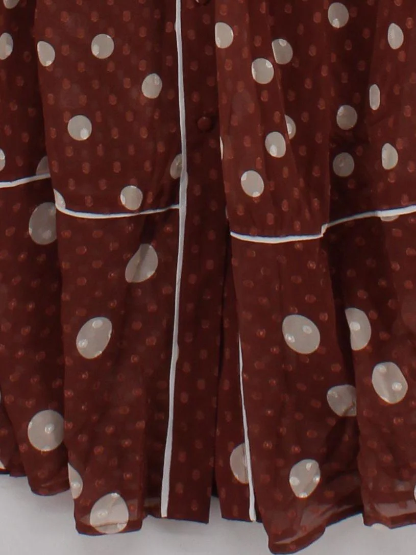 Karen Millen Maxi Dress UK10 in Brown RRP £139 - Image 4