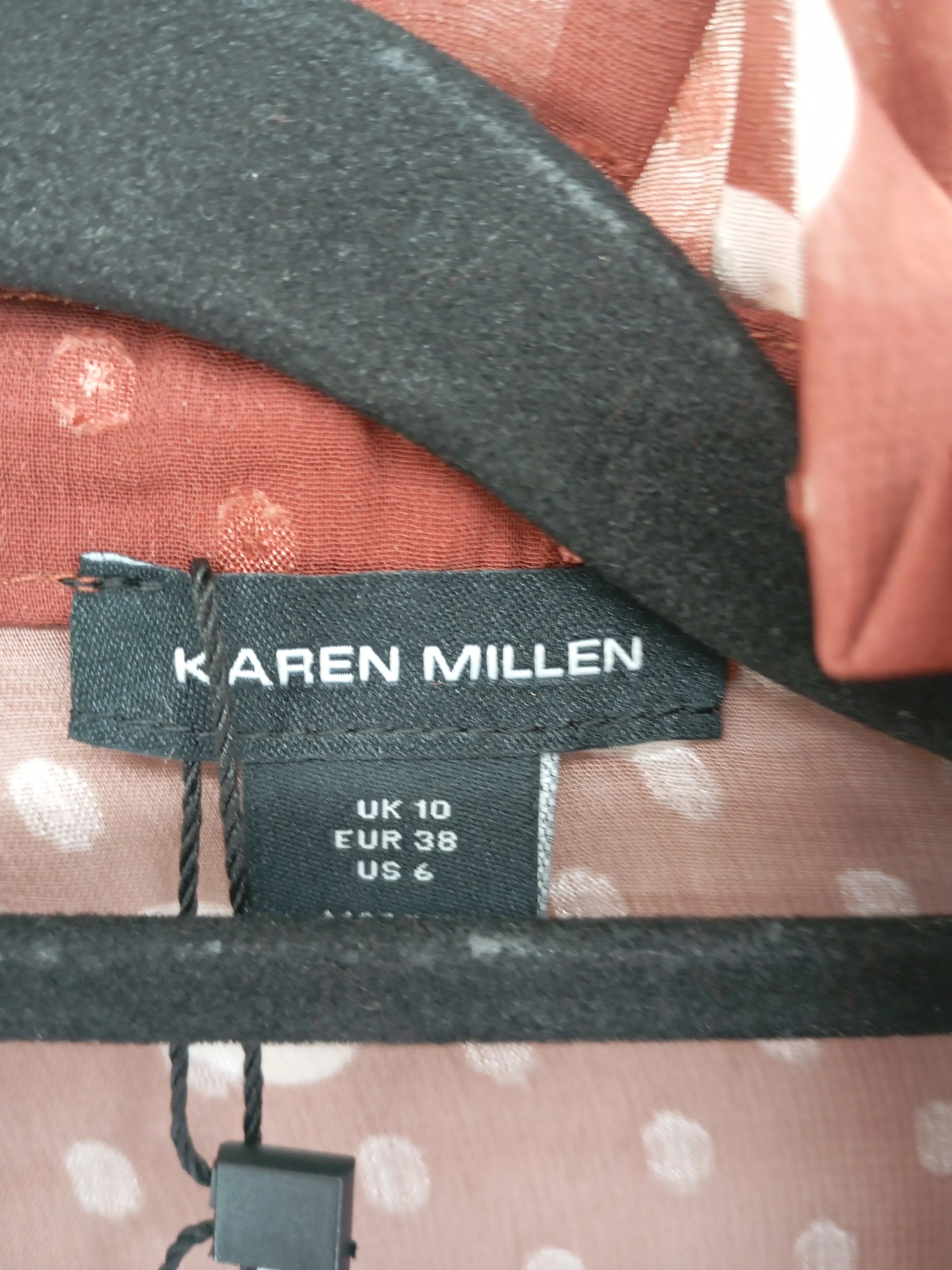 Karen Millen Maxi Dress UK10 in Brown RRP £139 - Image 7