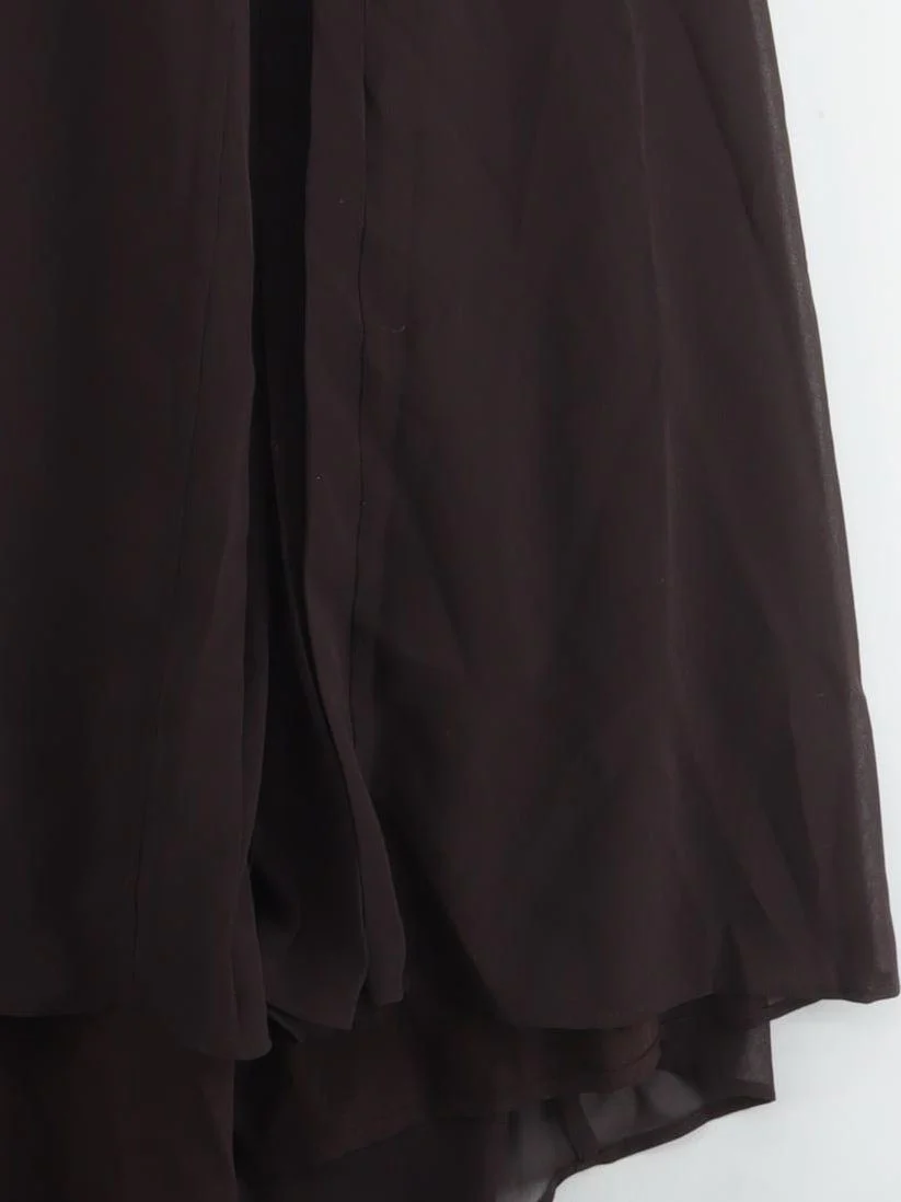 Karen Millen Maxi Dress UK10 in Brown RRP £229 - Image 4