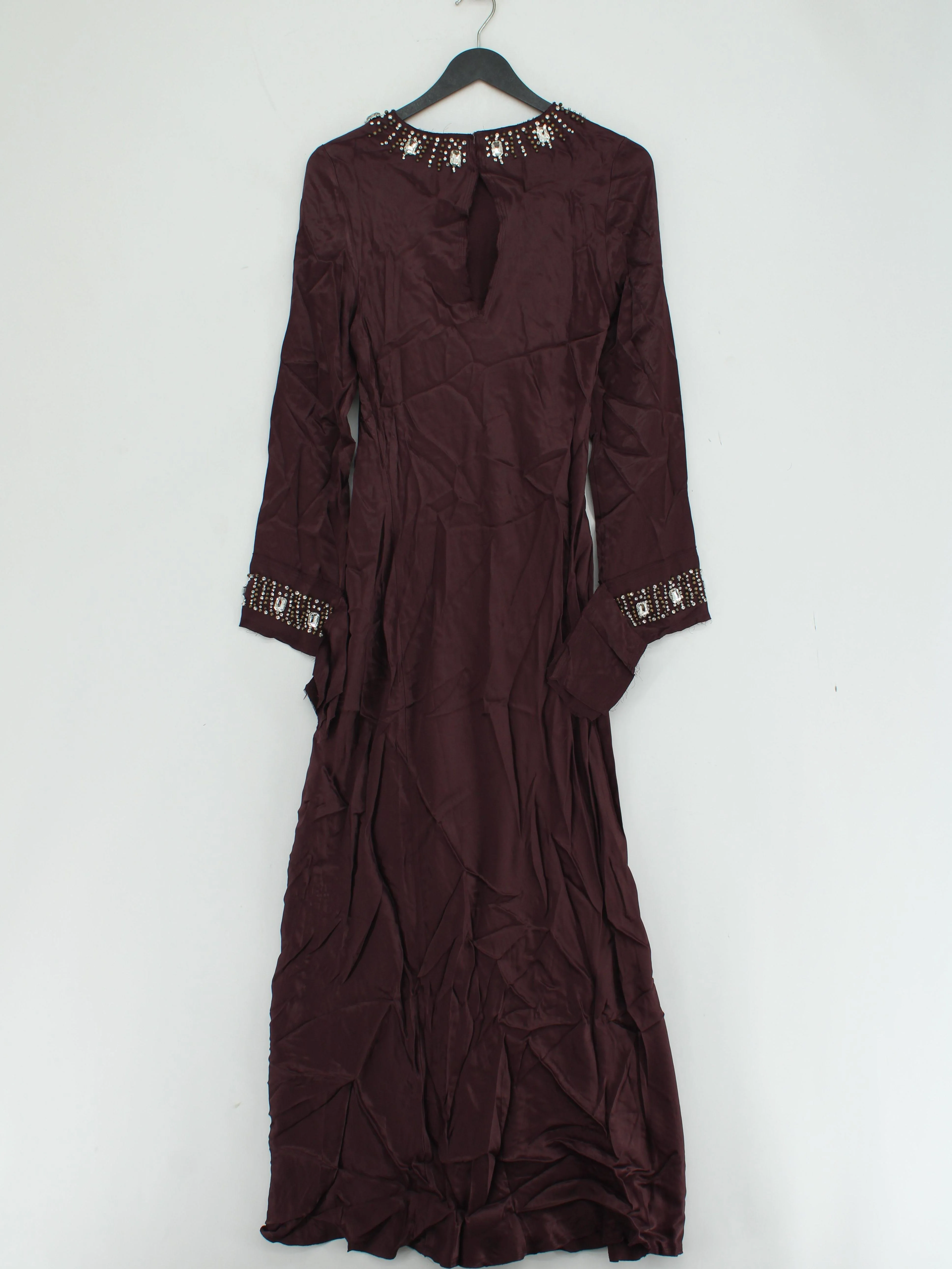 Karen Millen Maxi Dress UK10 in Brown RRP £229 - Image 2