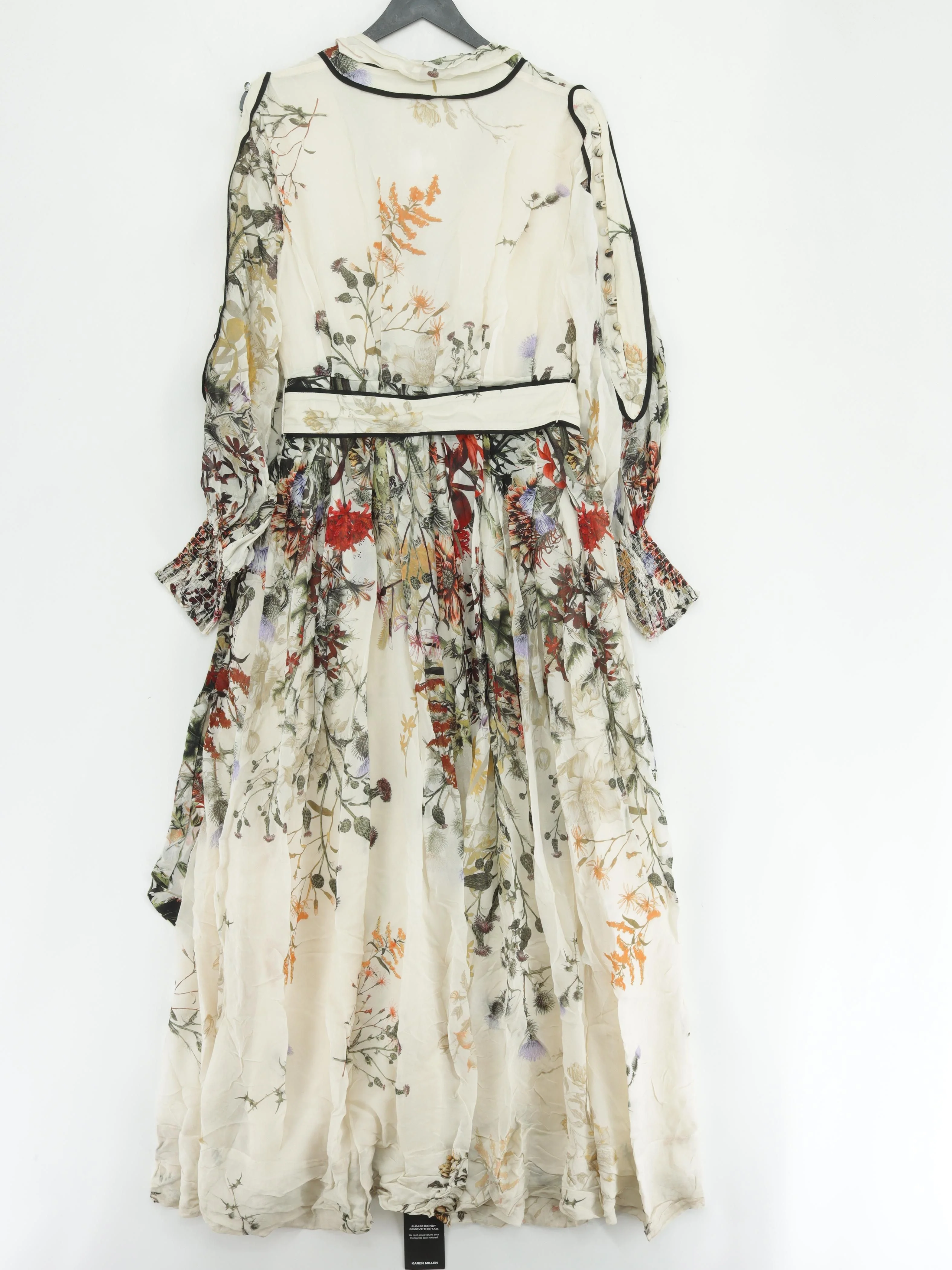 Karen Millen Maxi Dress UK10 in Cream RRP £169 - Image 2