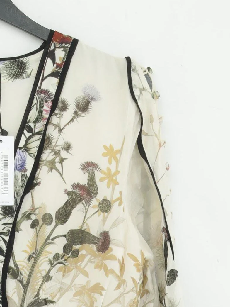 Karen Millen Maxi Dress UK10 in Cream RRP £169 - Image 4