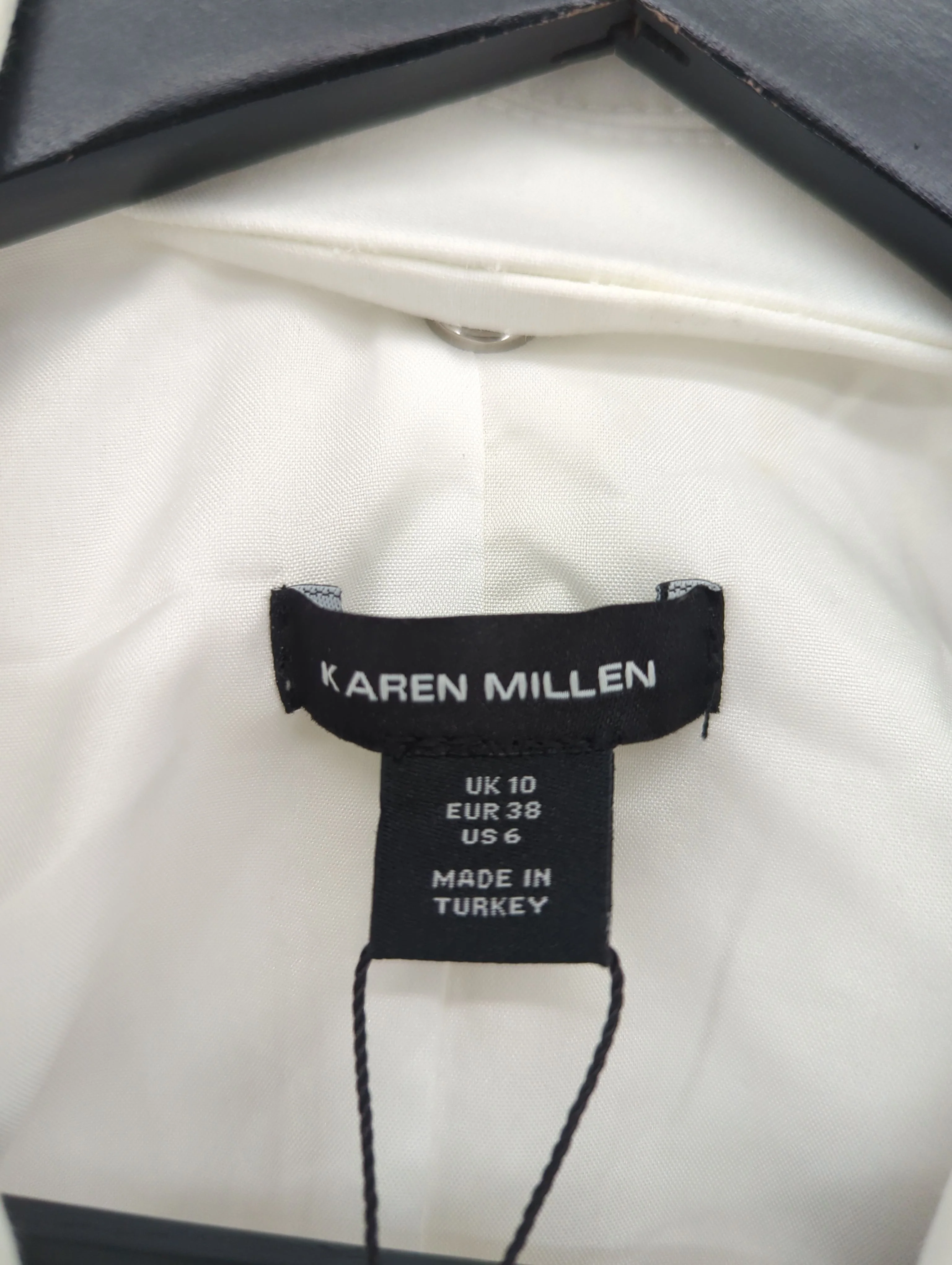 Karen Millen Maxi Dress UK10 in Cream RRP £199 - Image 7