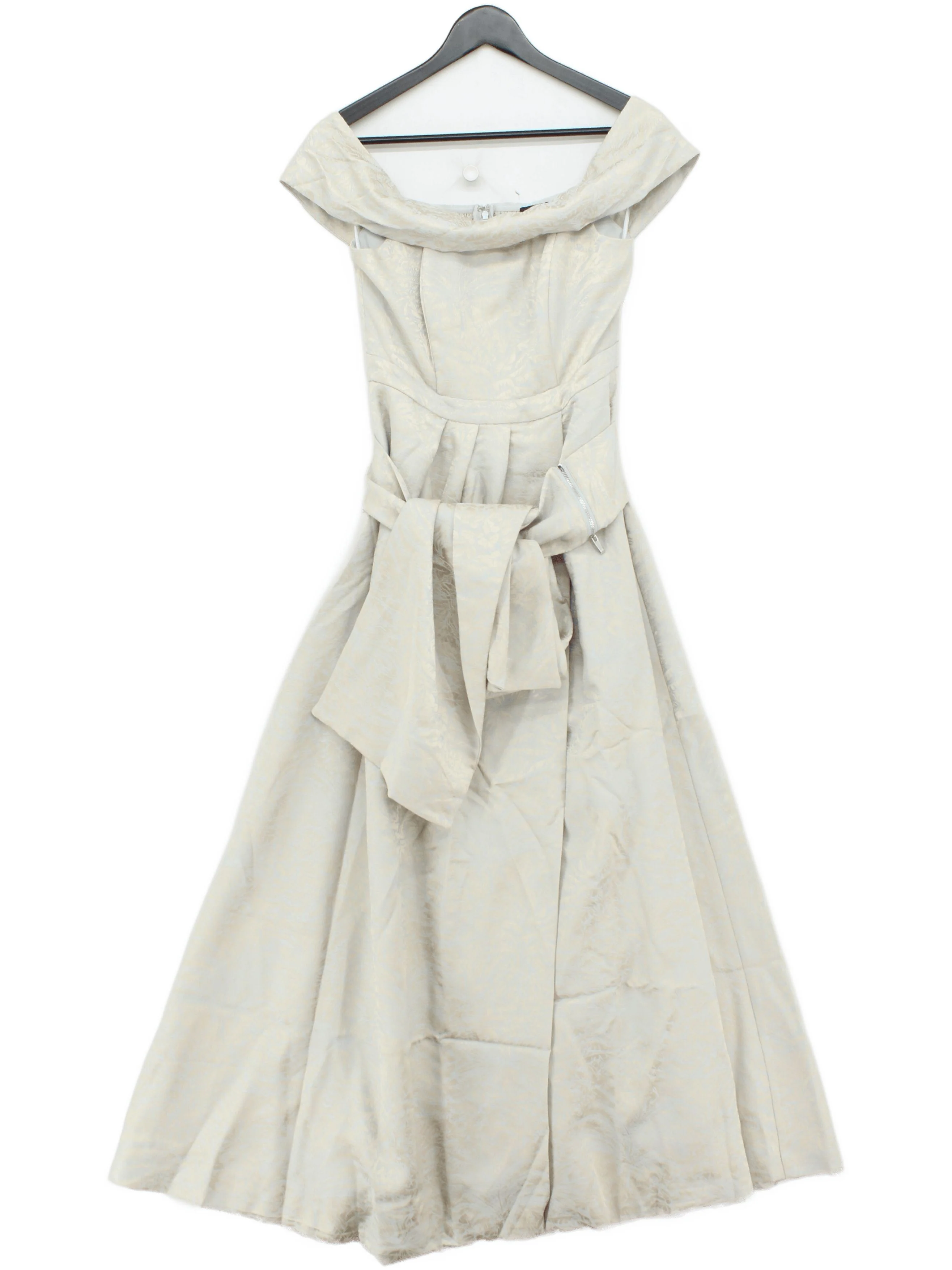 Karen Millen Maxi Dress UK10 in Cream RRP £249 - Image 2