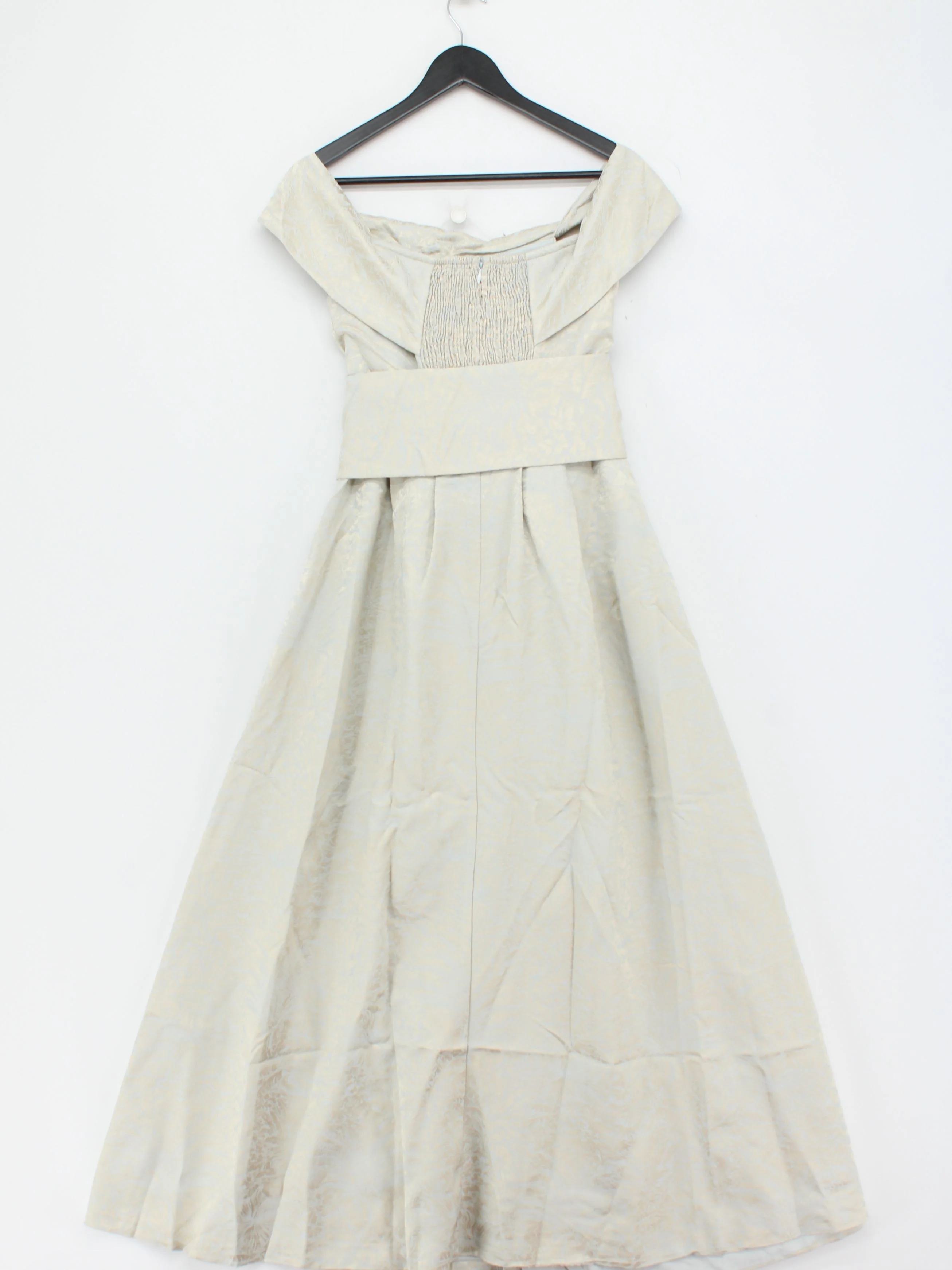 Karen Millen Maxi Dress UK10 in Cream RRP £249 - Image 3