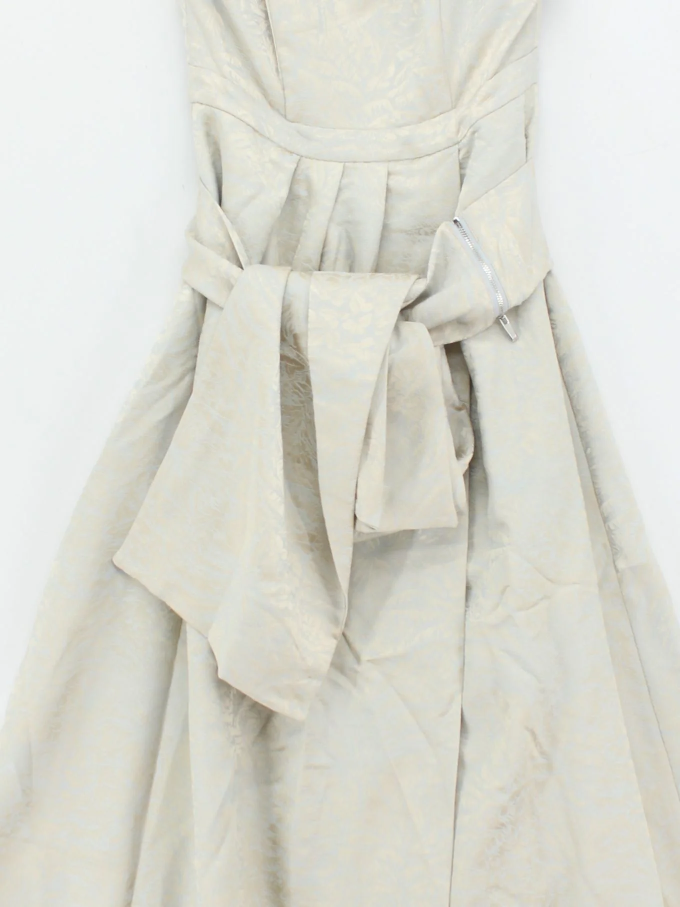 Karen Millen Maxi Dress UK10 in Cream RRP £249 - Image 4