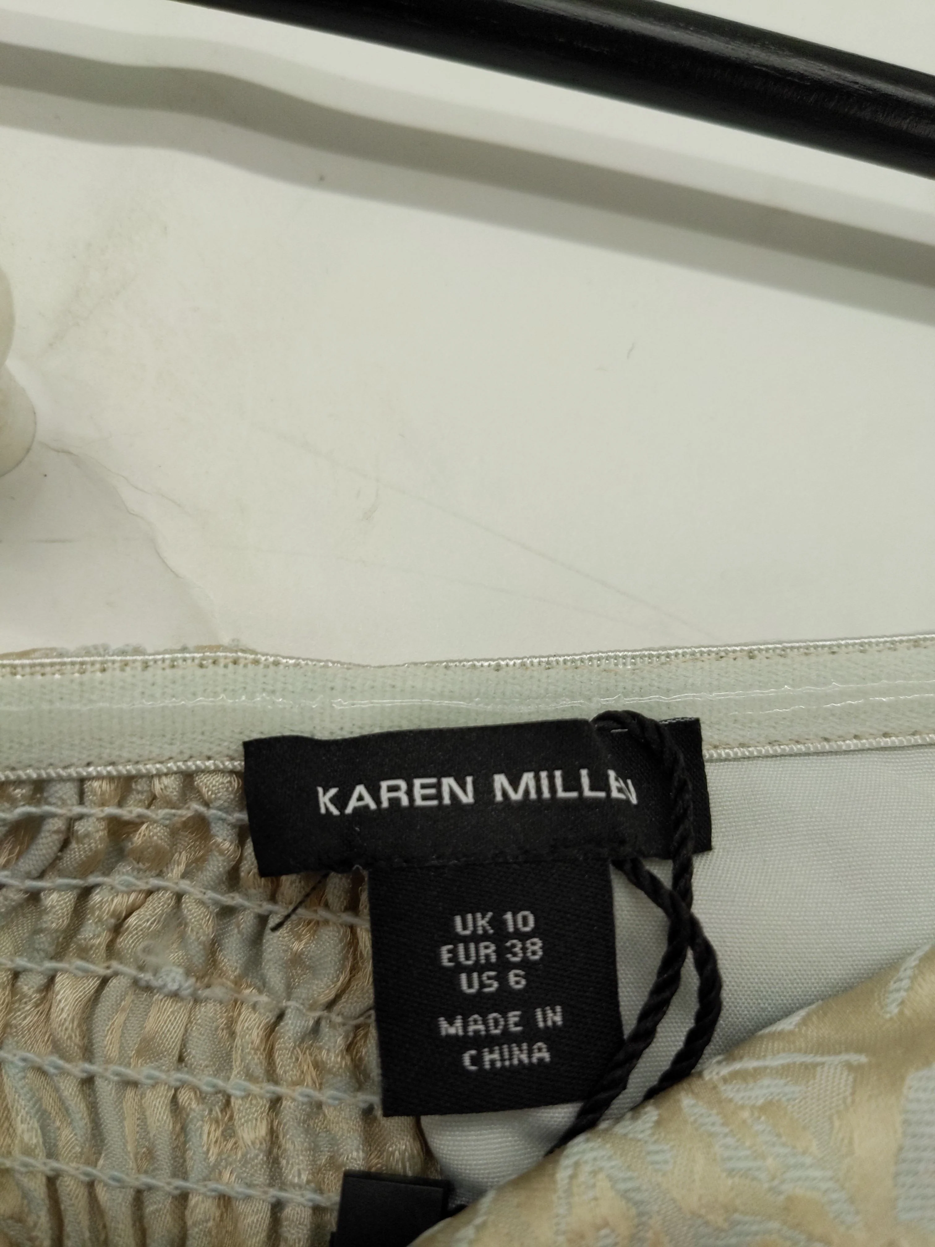 Karen Millen Maxi Dress UK10 in Cream RRP £249 - Image 6