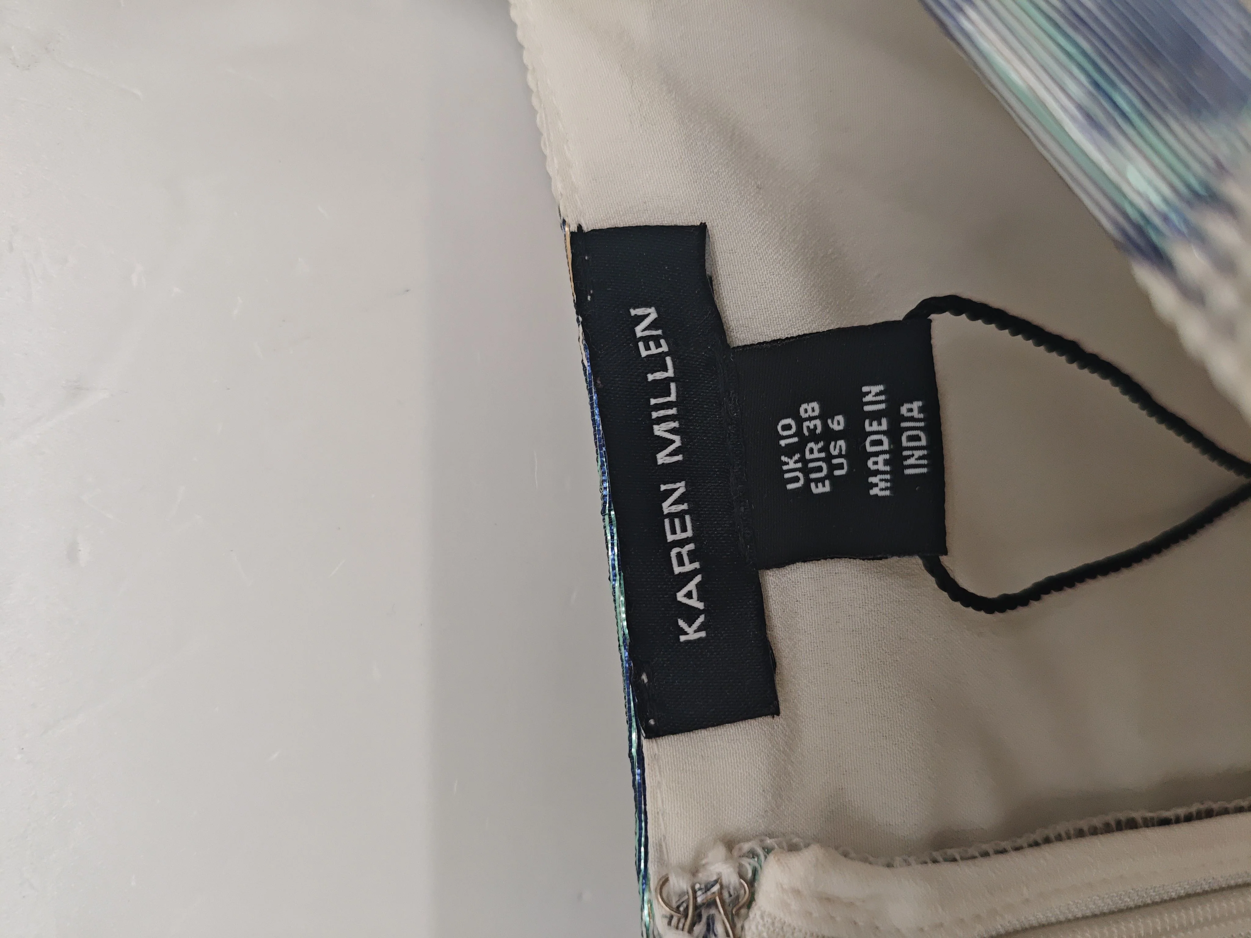 Karen Millen Maxi Dress UK10 in Cream RRP £259 - Image 6
