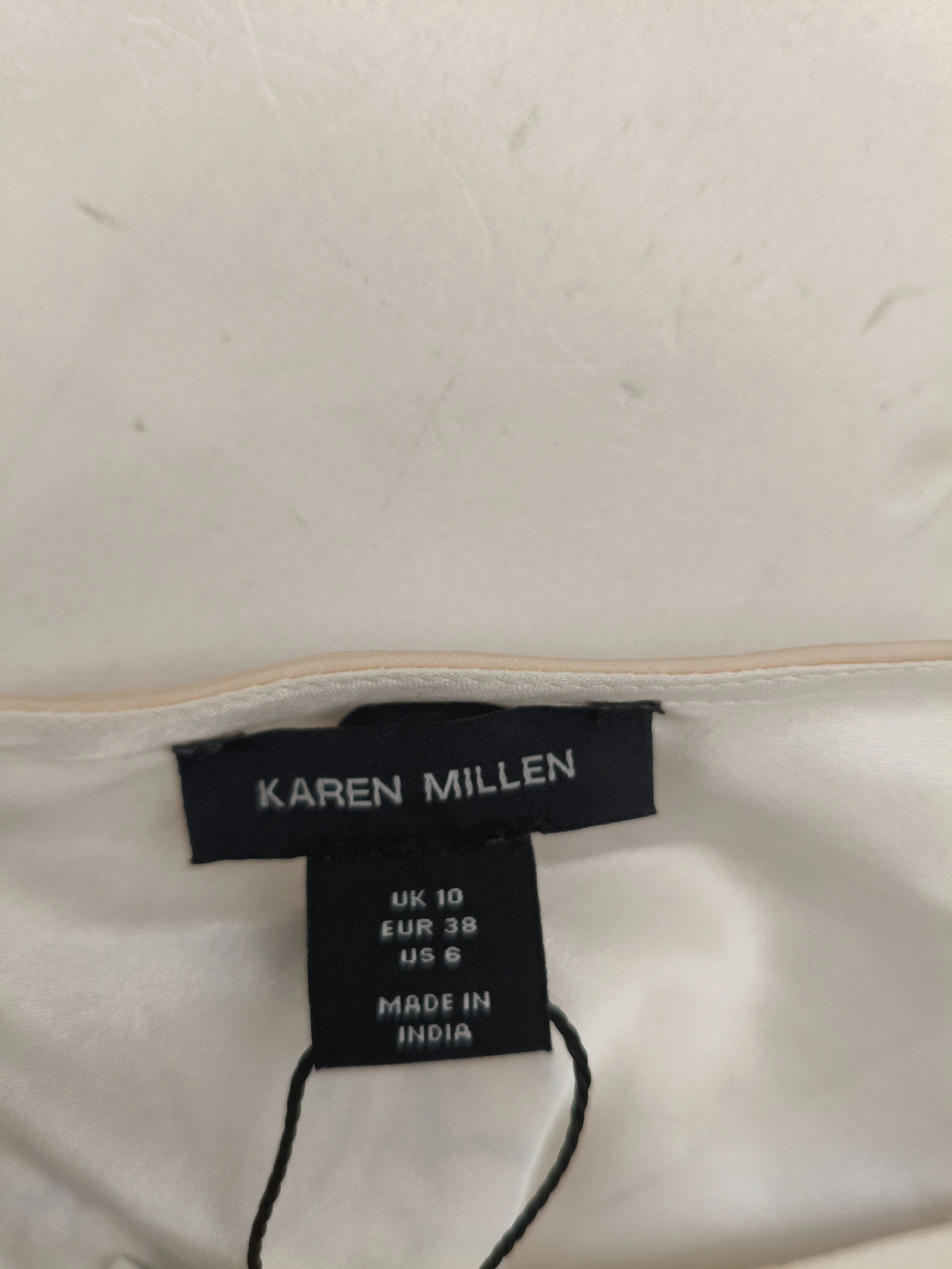 Karen Millen Maxi Dress UK10 in Cream RRP £269 - Image 5