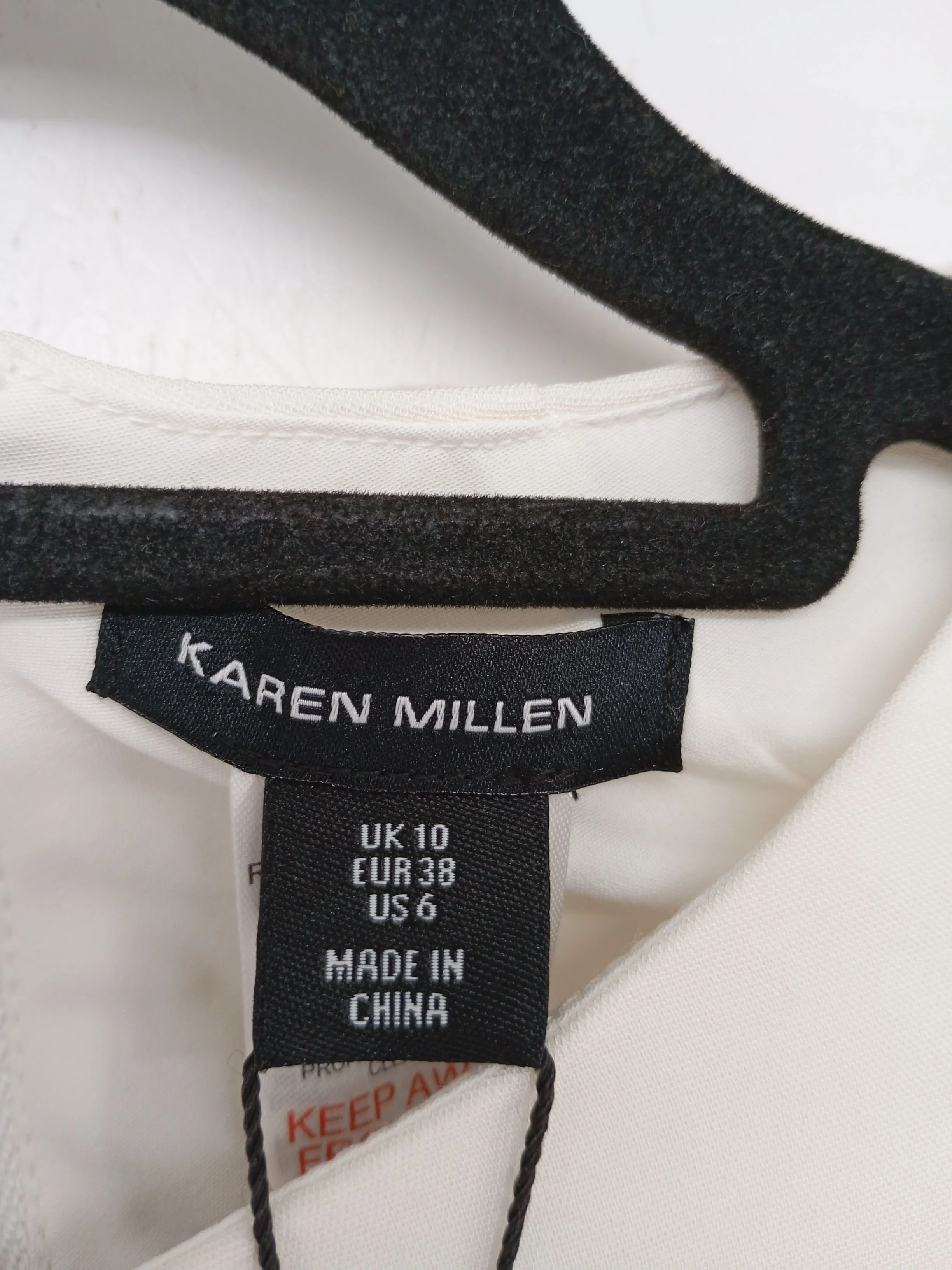 Karen Millen Maxi Dress UK10 in Cream RRP £339 - Image 6