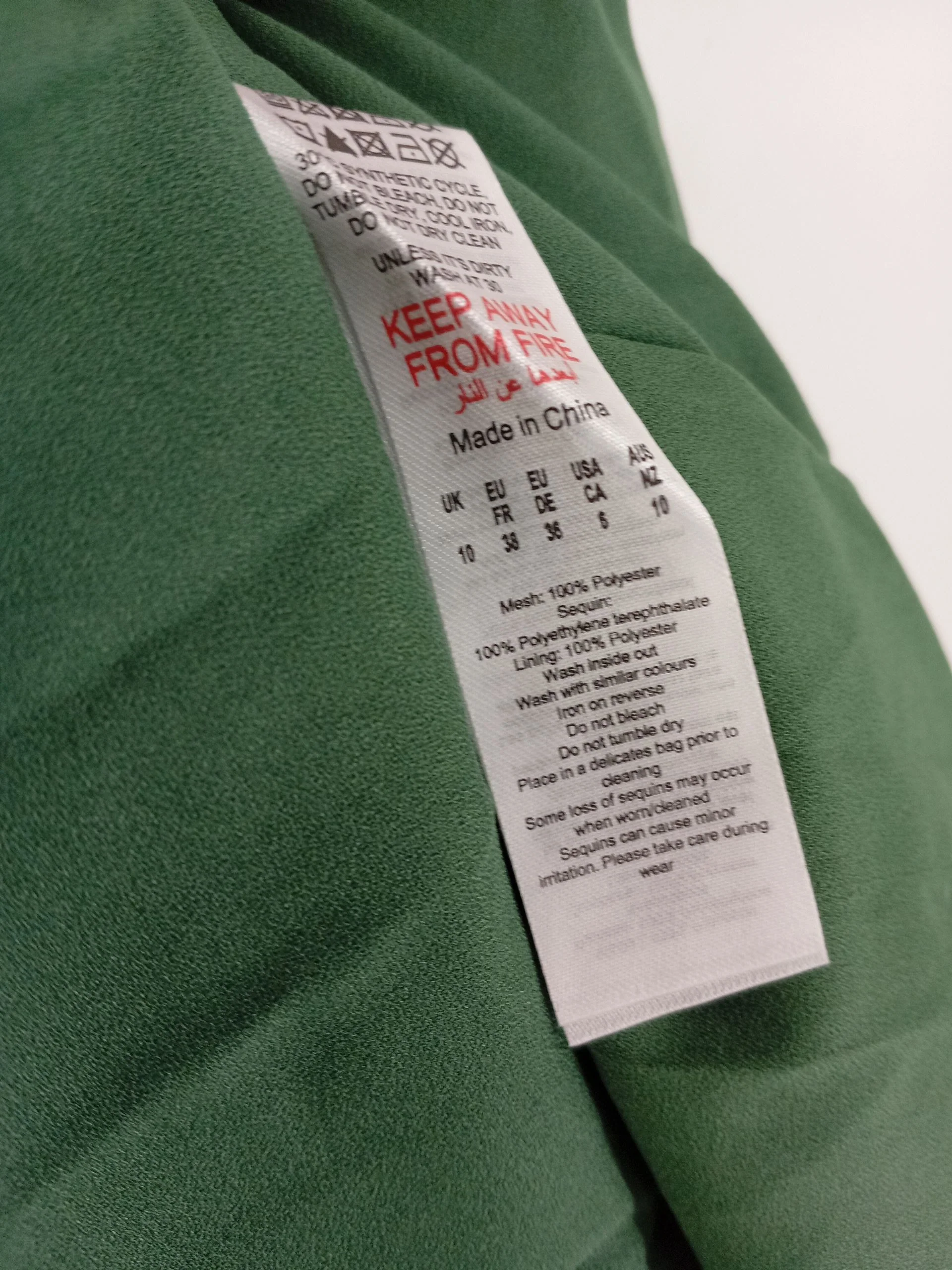 Karen Millen Maxi Dress UK10 in Green RRP £149 - Image 6