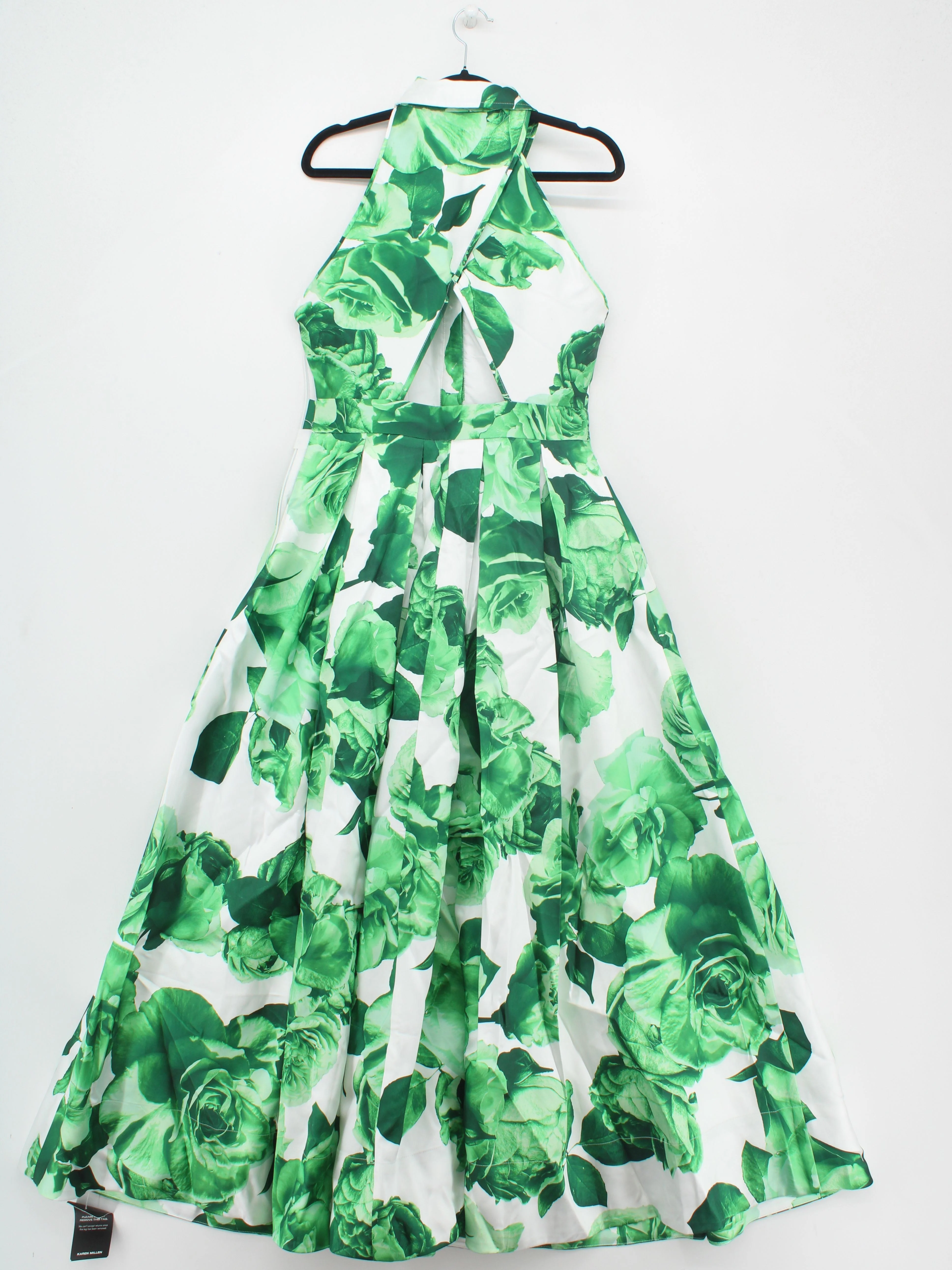 Karen Millen Maxi Dress UK10 in Green RRP £159 - Image 2