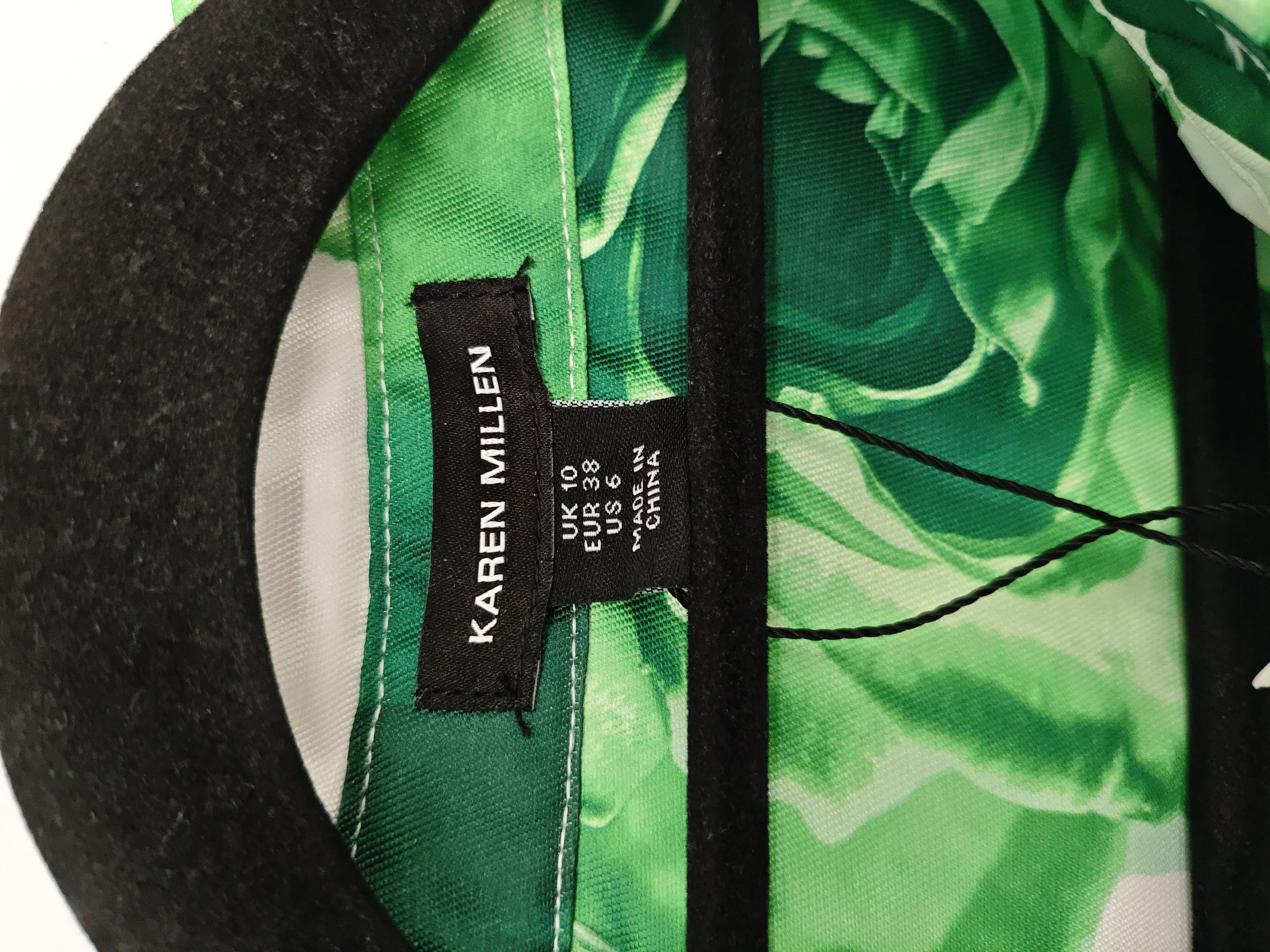 Karen Millen Maxi Dress UK10 in Green RRP £159 - Image 6